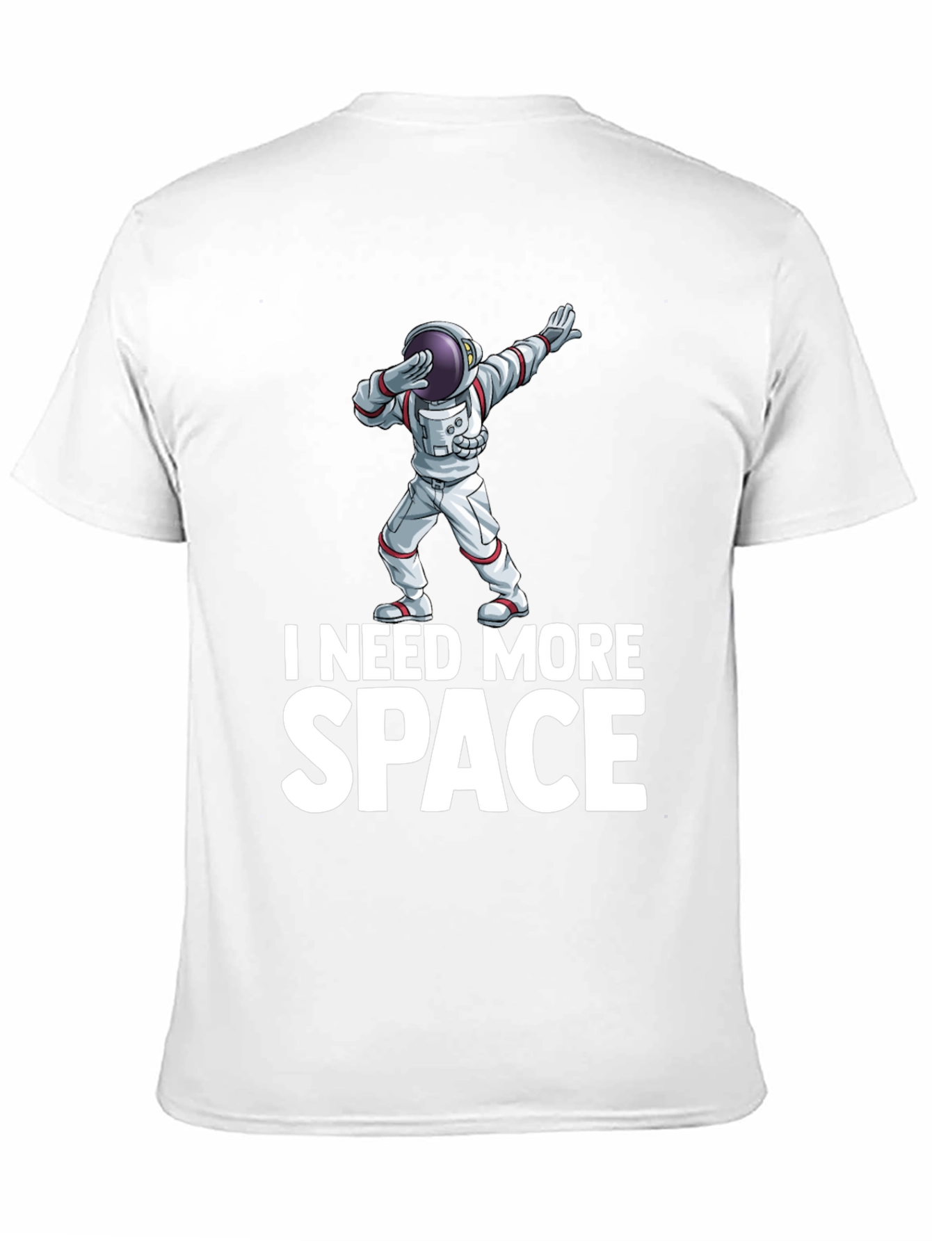 I Need More Space Black T-Shirt
