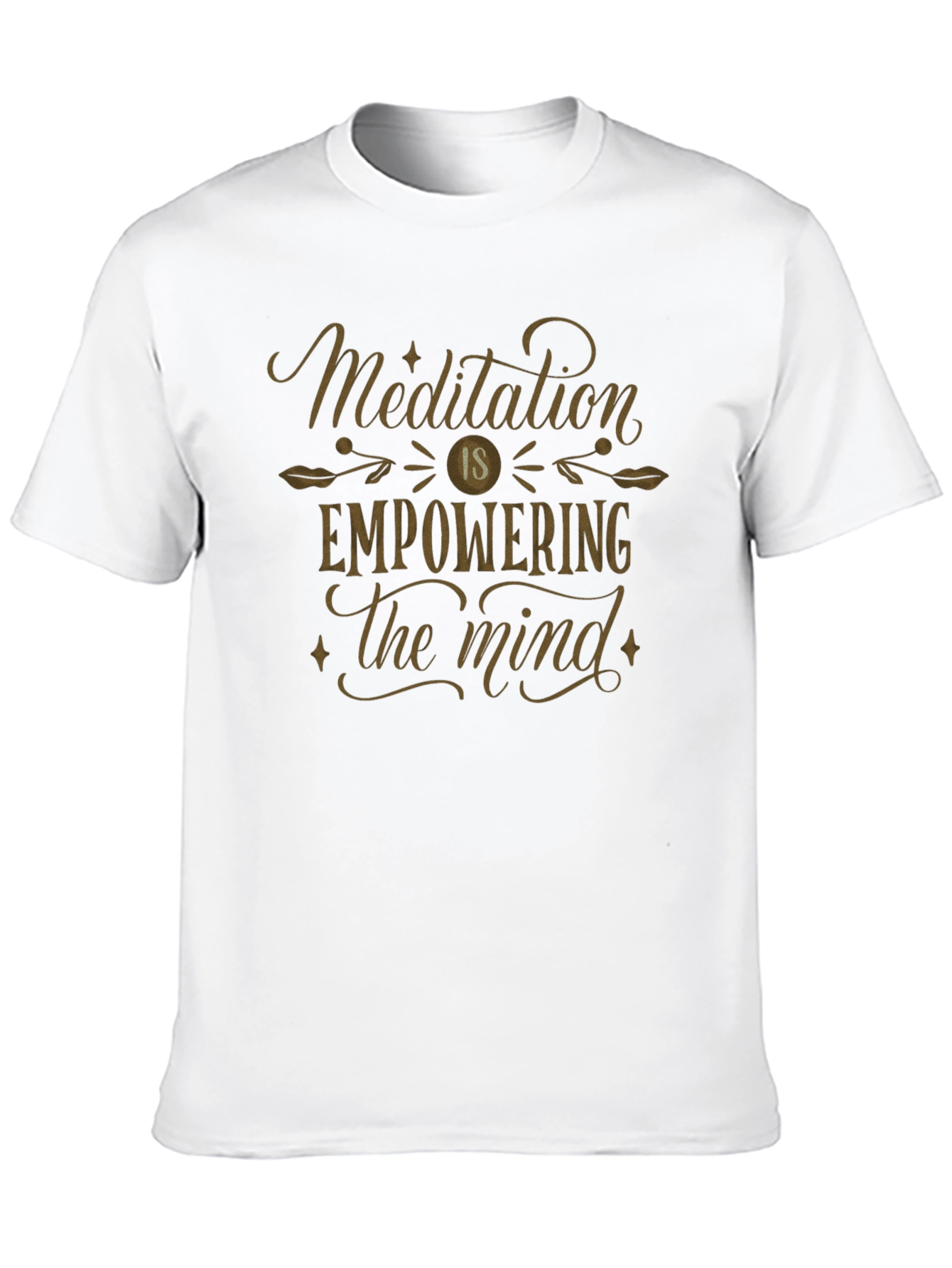 Meditation Empowering Mind Graphic T-Shirt