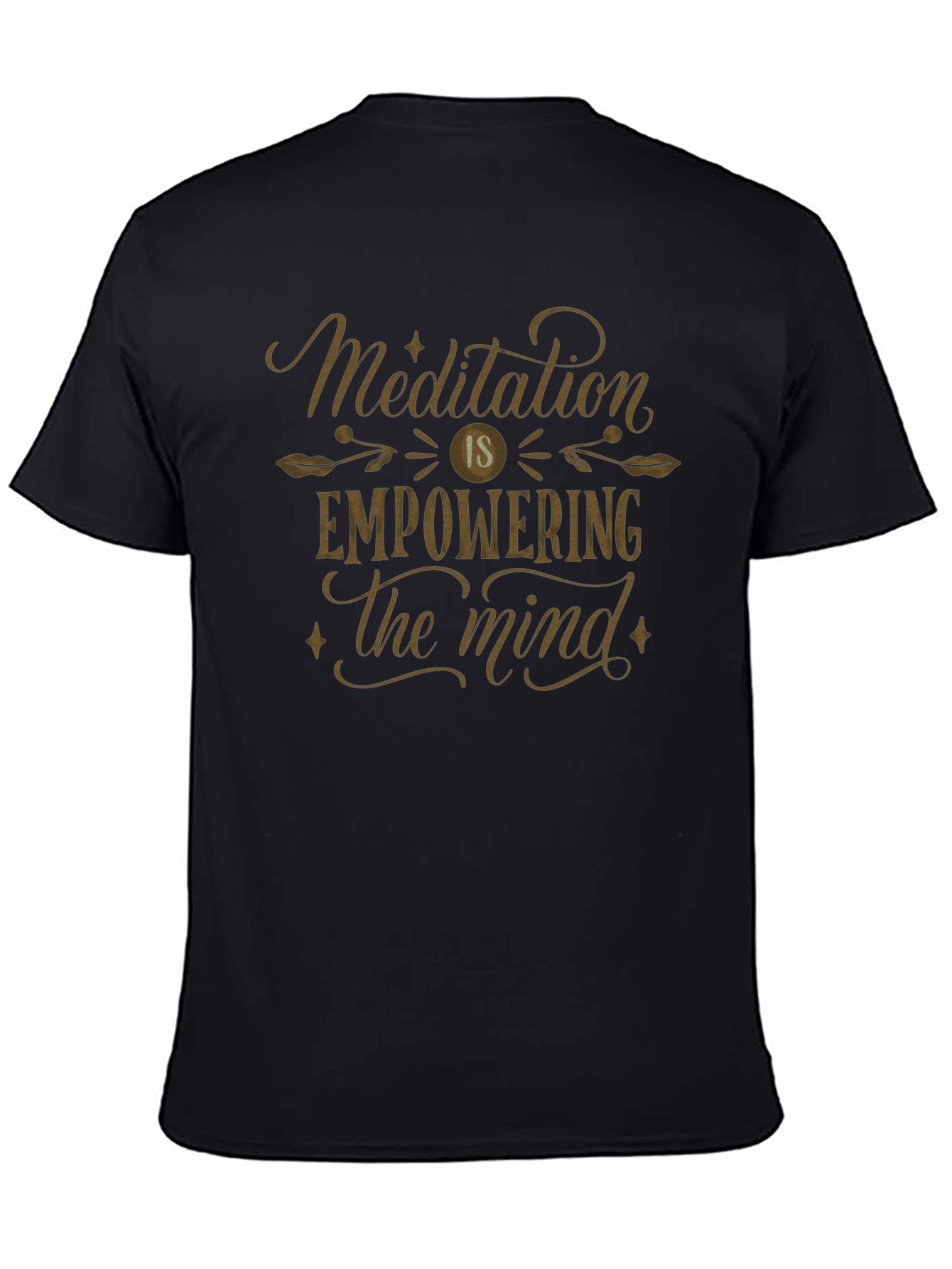 Meditation Empowering Mind Graphic T-Shirt