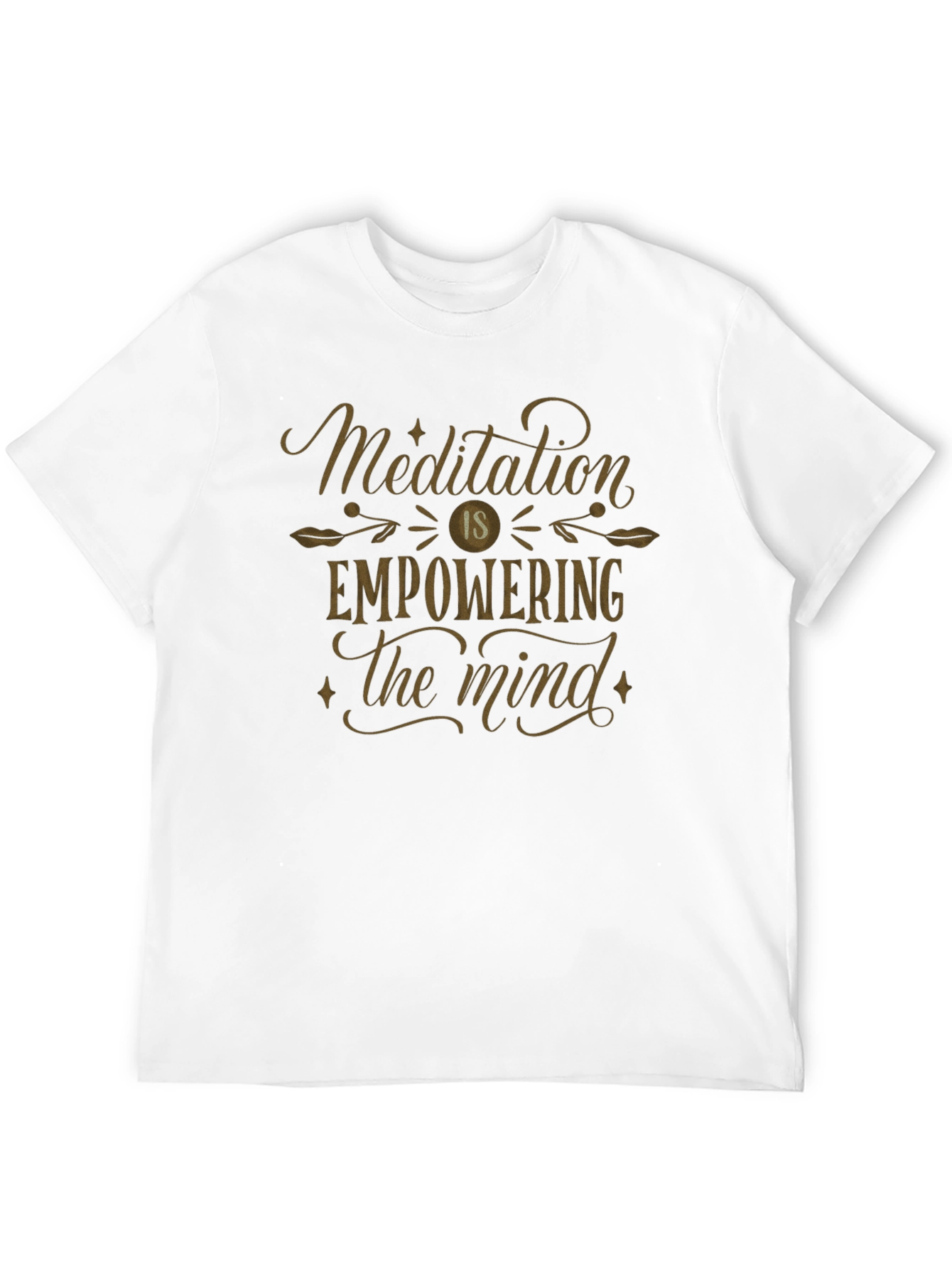 Meditation Empowering Mind Graphic T-Shirt