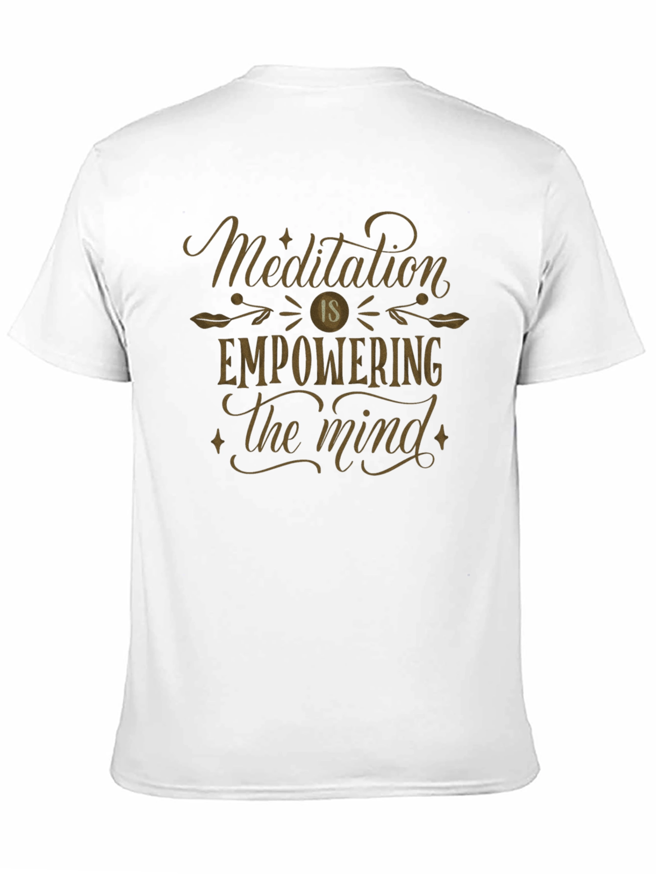 Meditation Empowering Mind Graphic T-Shirt