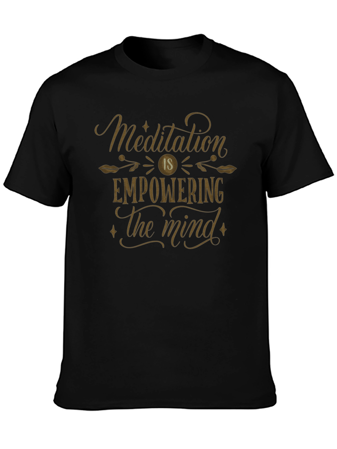 Meditation Empowering Mind Graphic T-Shirt