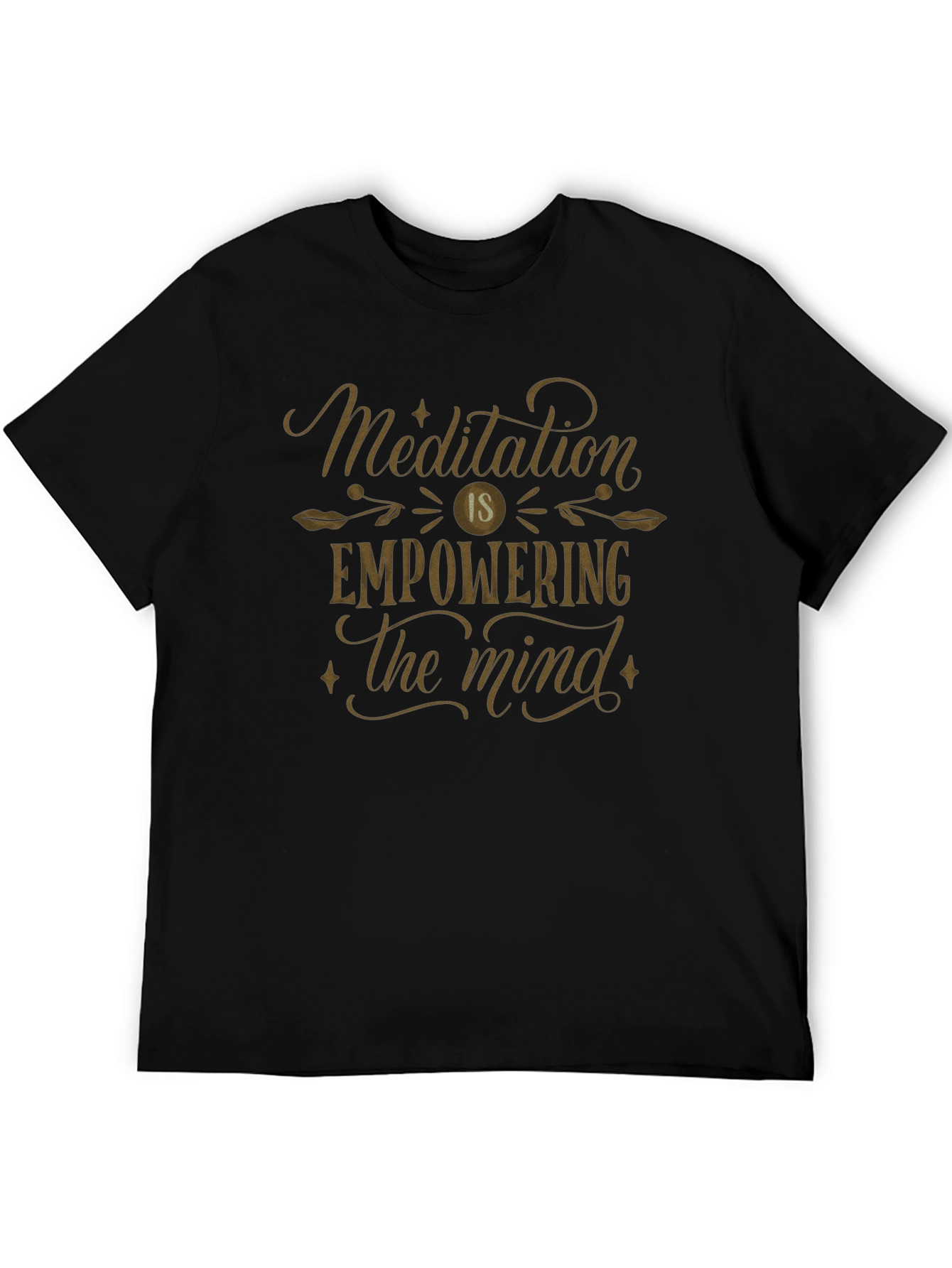 Meditation Empowering Mind Graphic T-Shirt