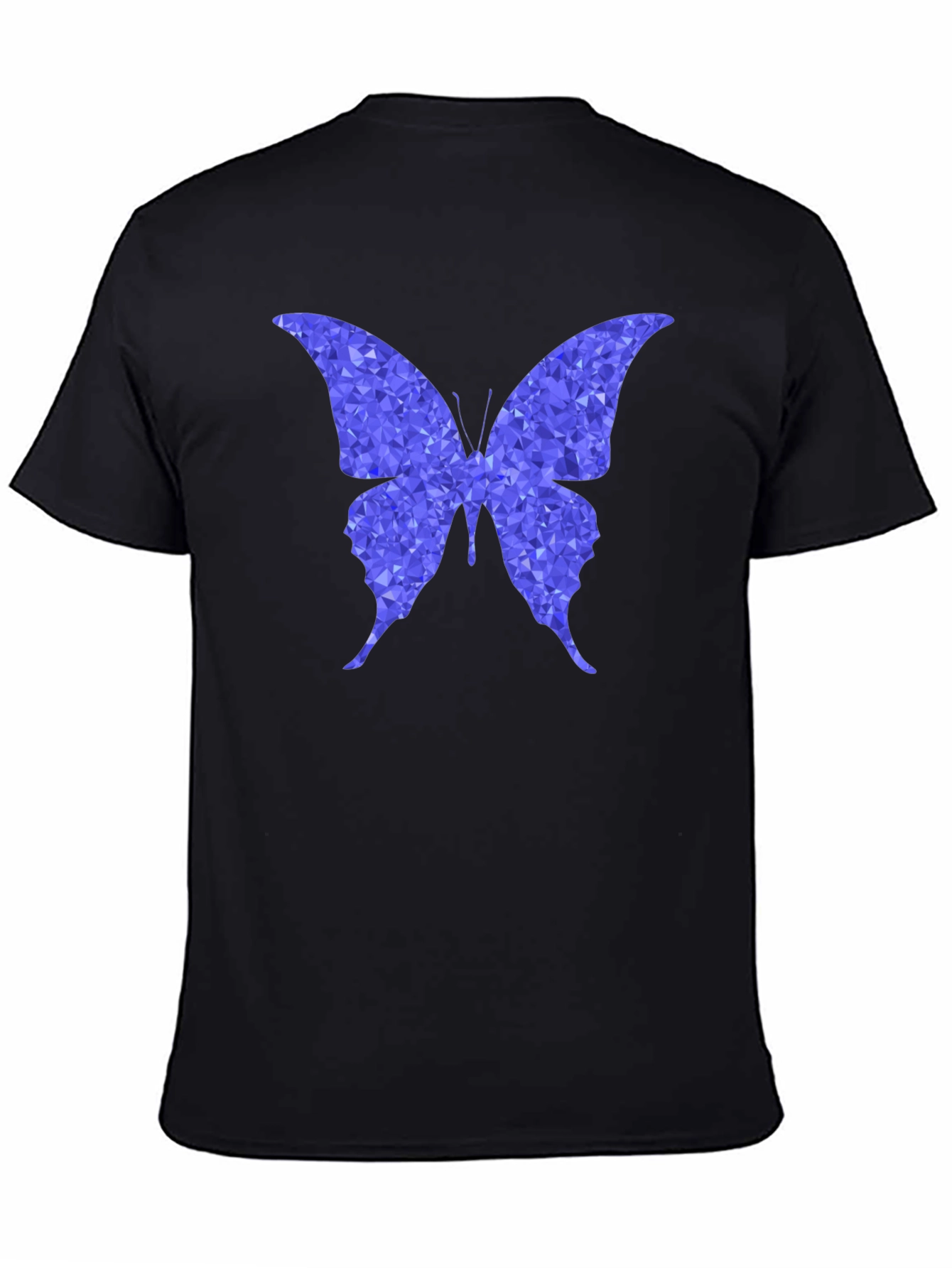 Geometric Butterfly Graphic T-Shirt - Stylish Mens Tee