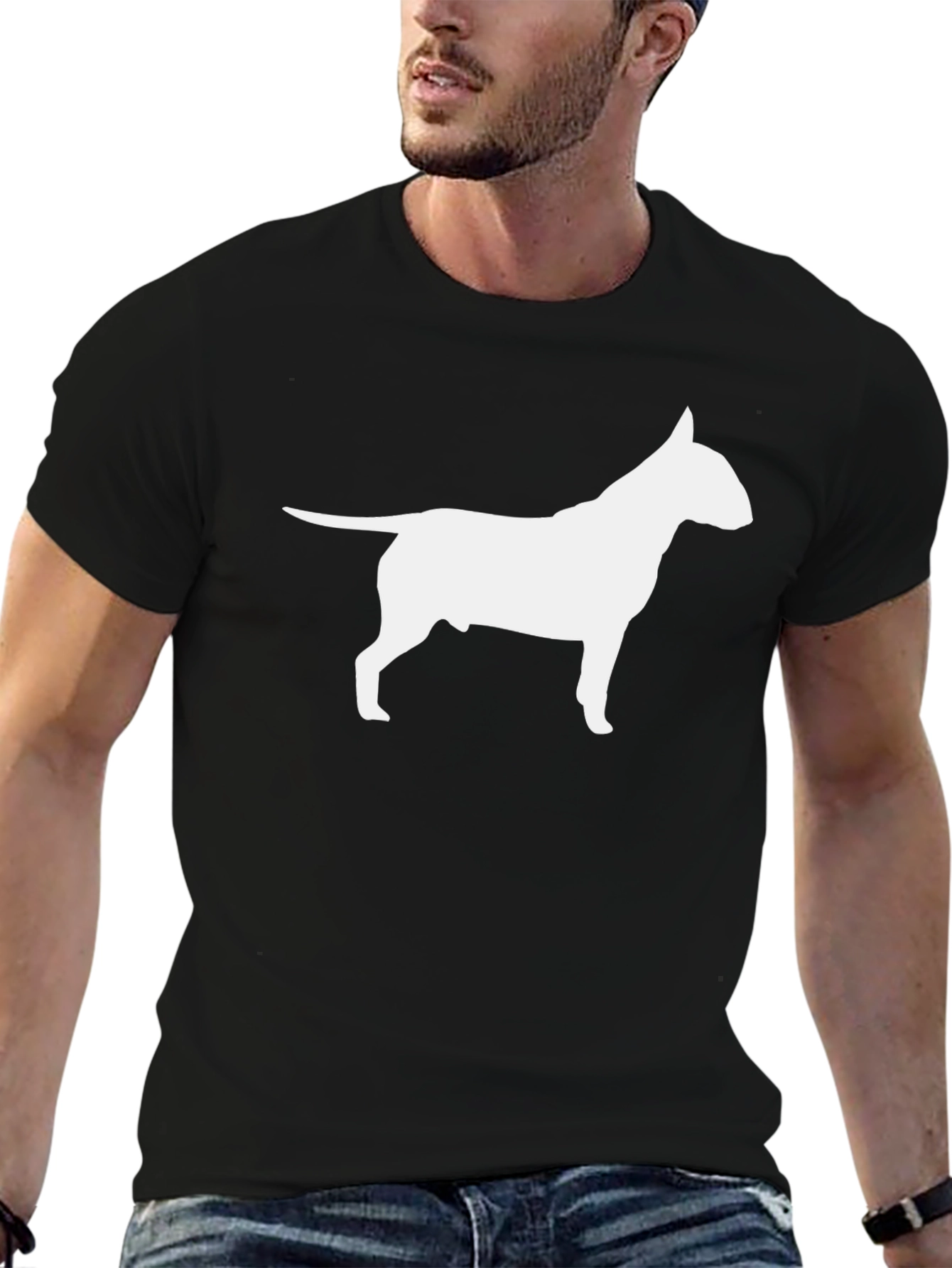 Bull Terrier Silhouette T-Shirt