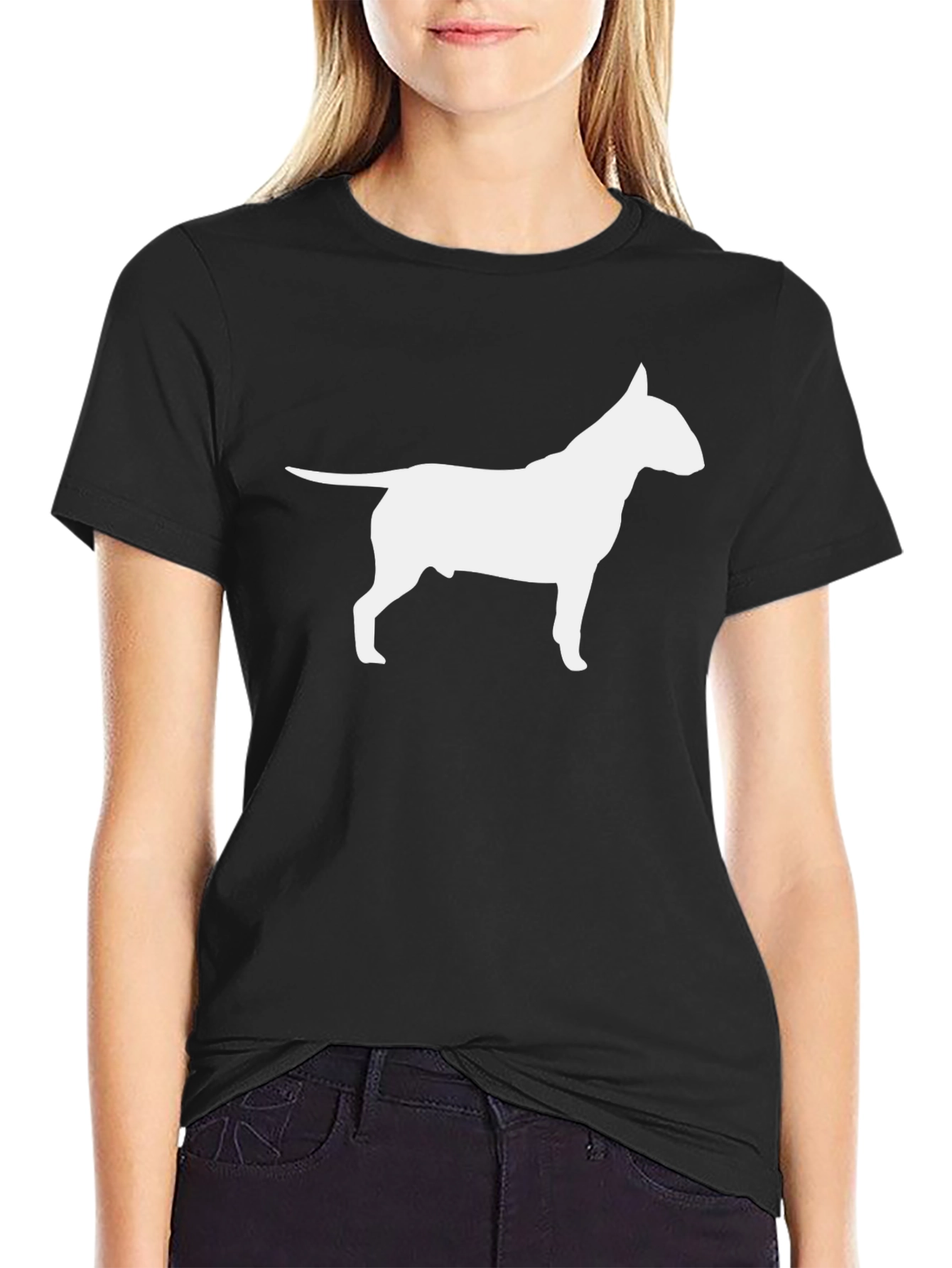 Bull Terrier Silhouette T-Shirt