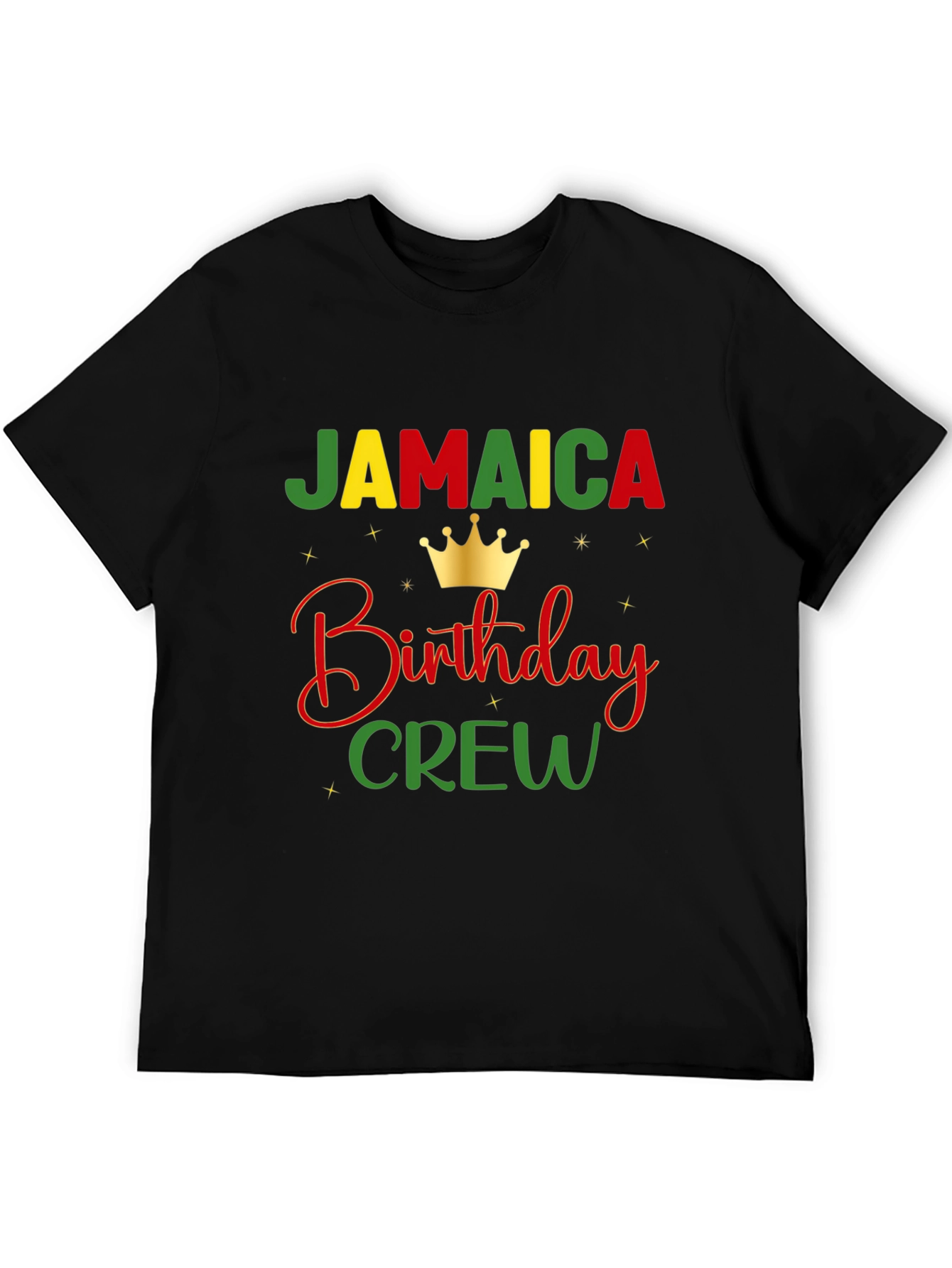 Jamaica Birthday Crew Graphic T-Shirt