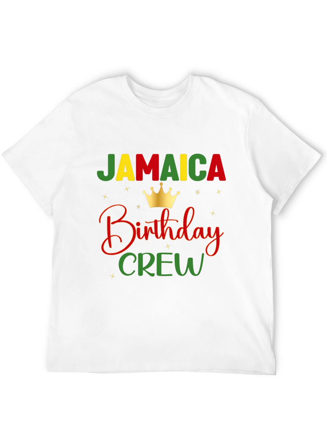 Jamaica Birthday Crew Graphic T-Shirt