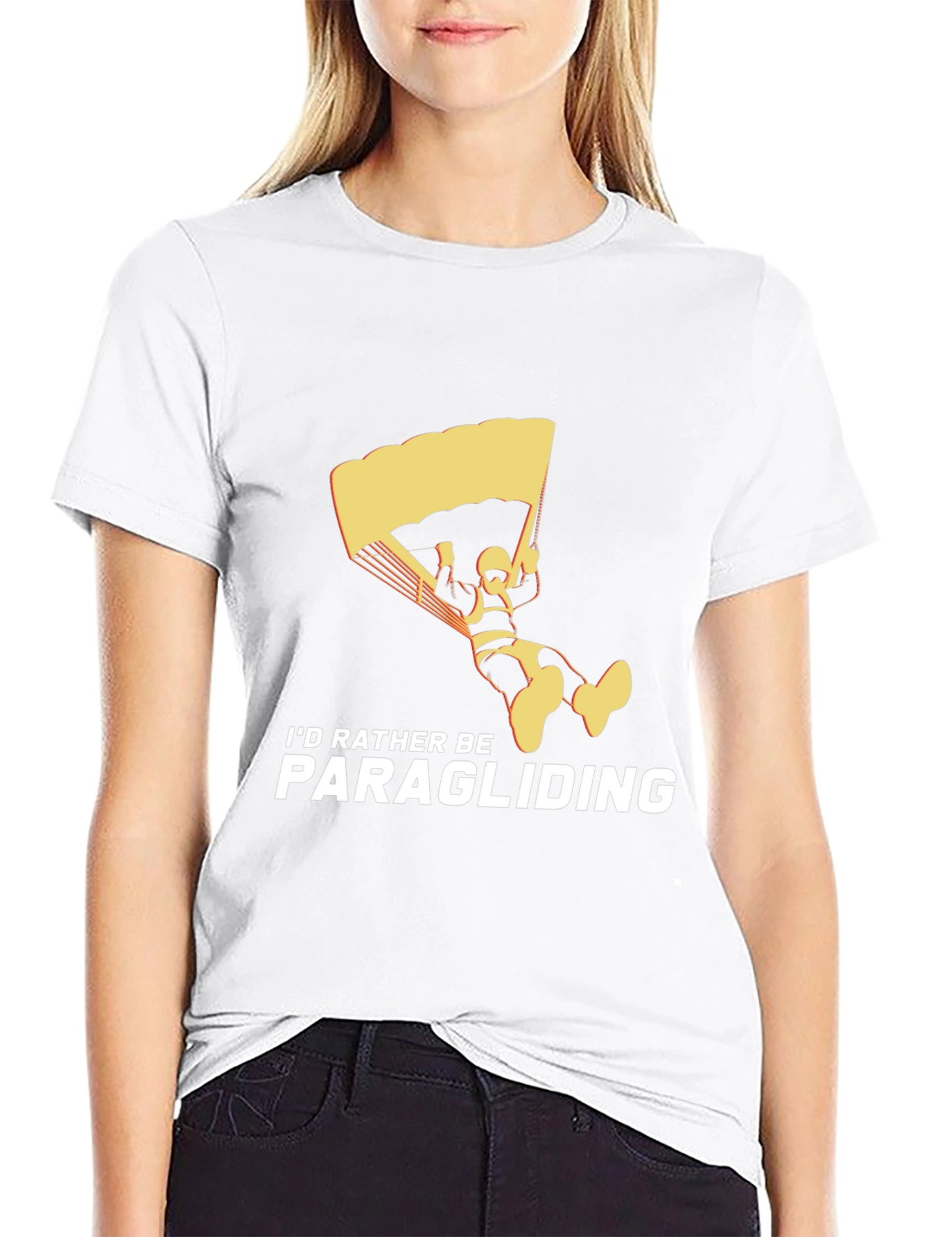Paragliding T-Shirt - Id Rather Be