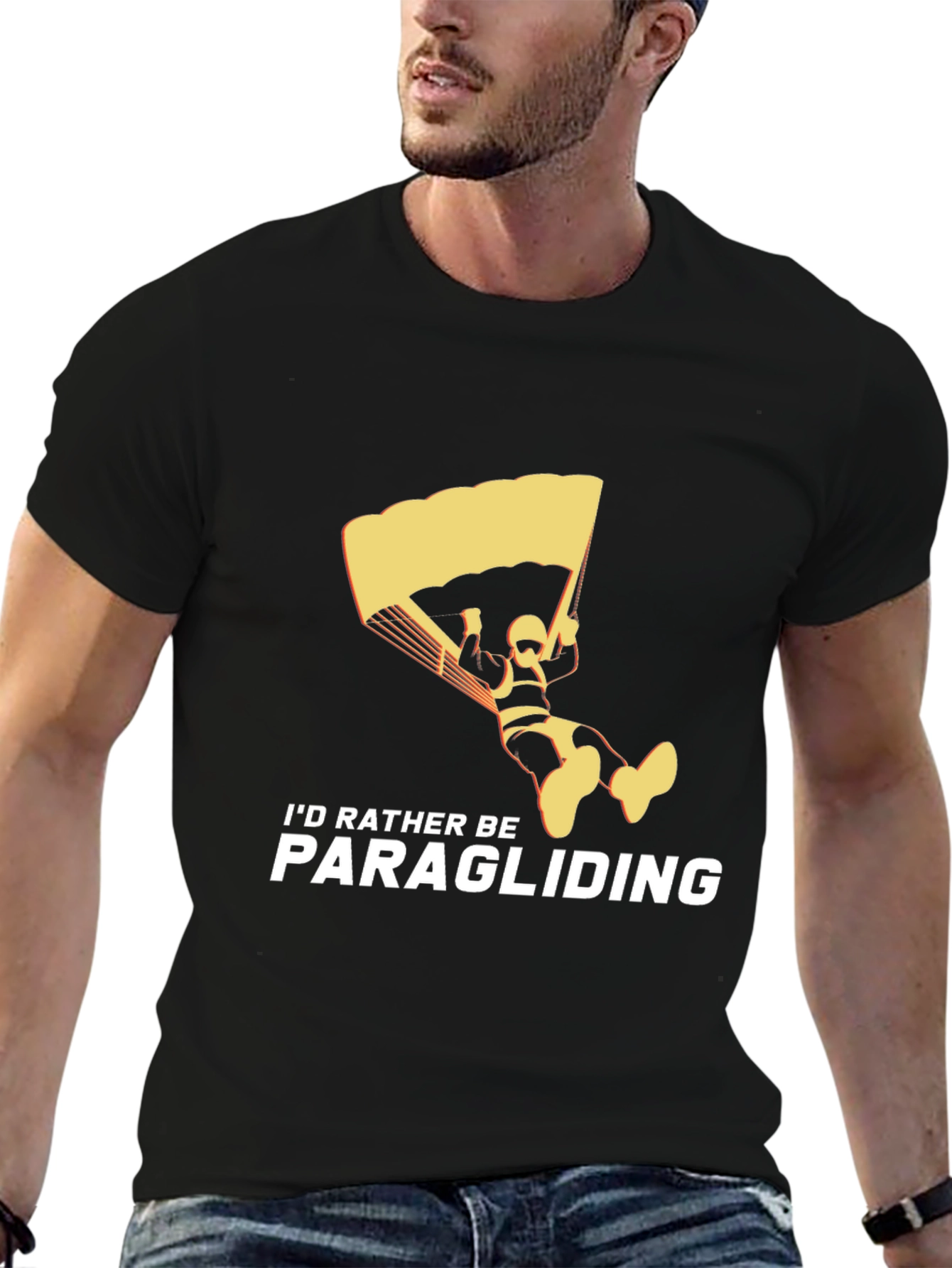 Paragliding T-Shirt - Id Rather Be