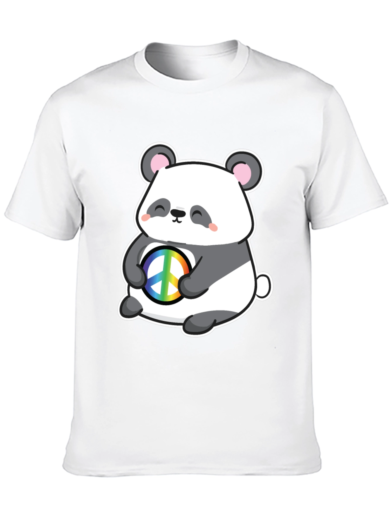 Panda Peace T-Shirt - Cute Graphic Tee