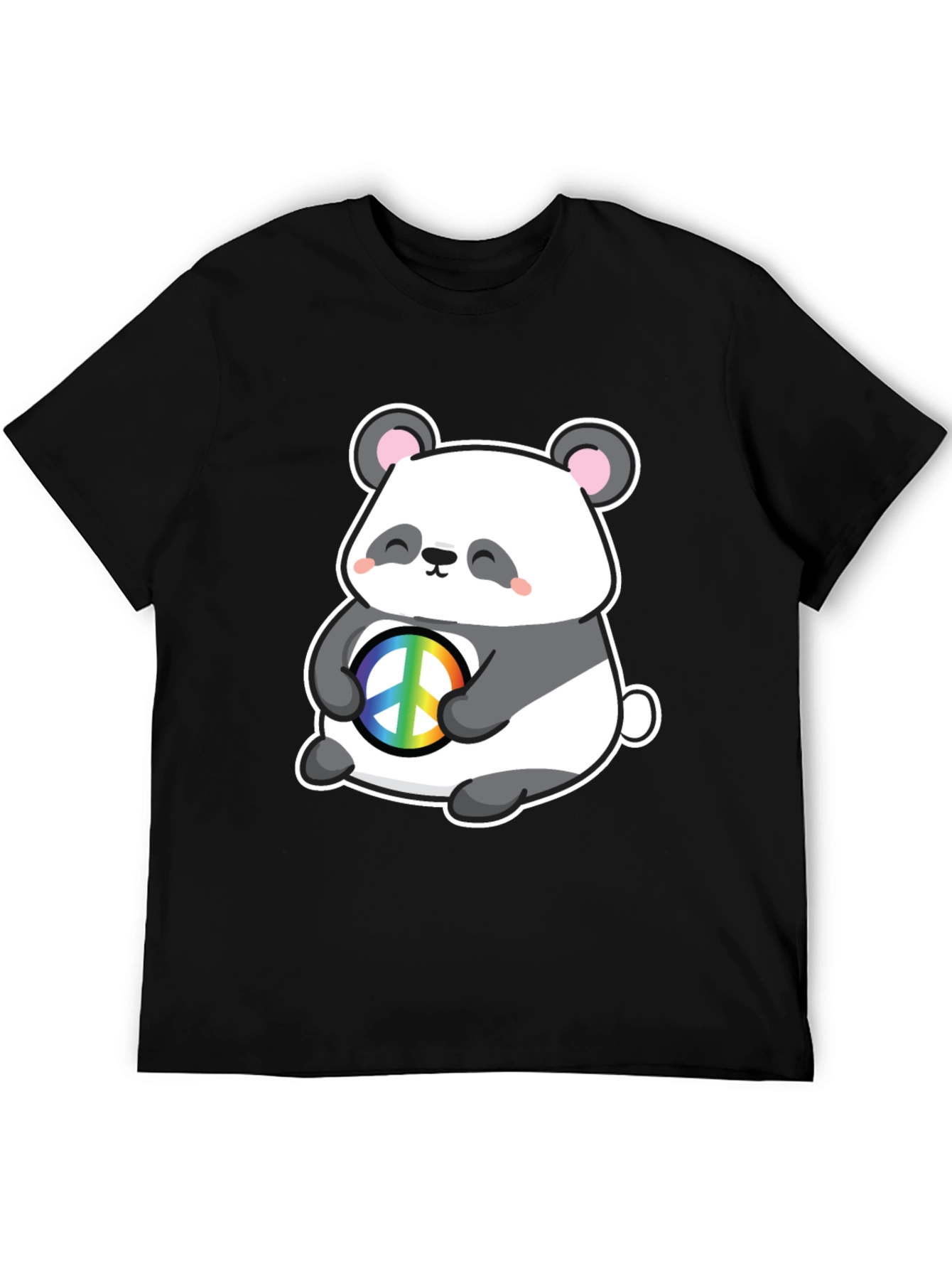 Panda Peace T-Shirt - Cute Graphic Tee