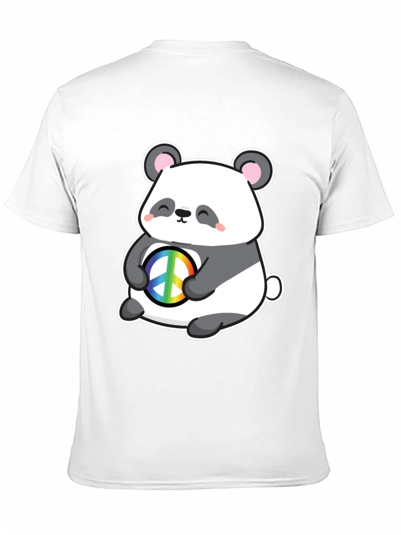 Panda Peace T-Shirt - Cute Graphic Tee