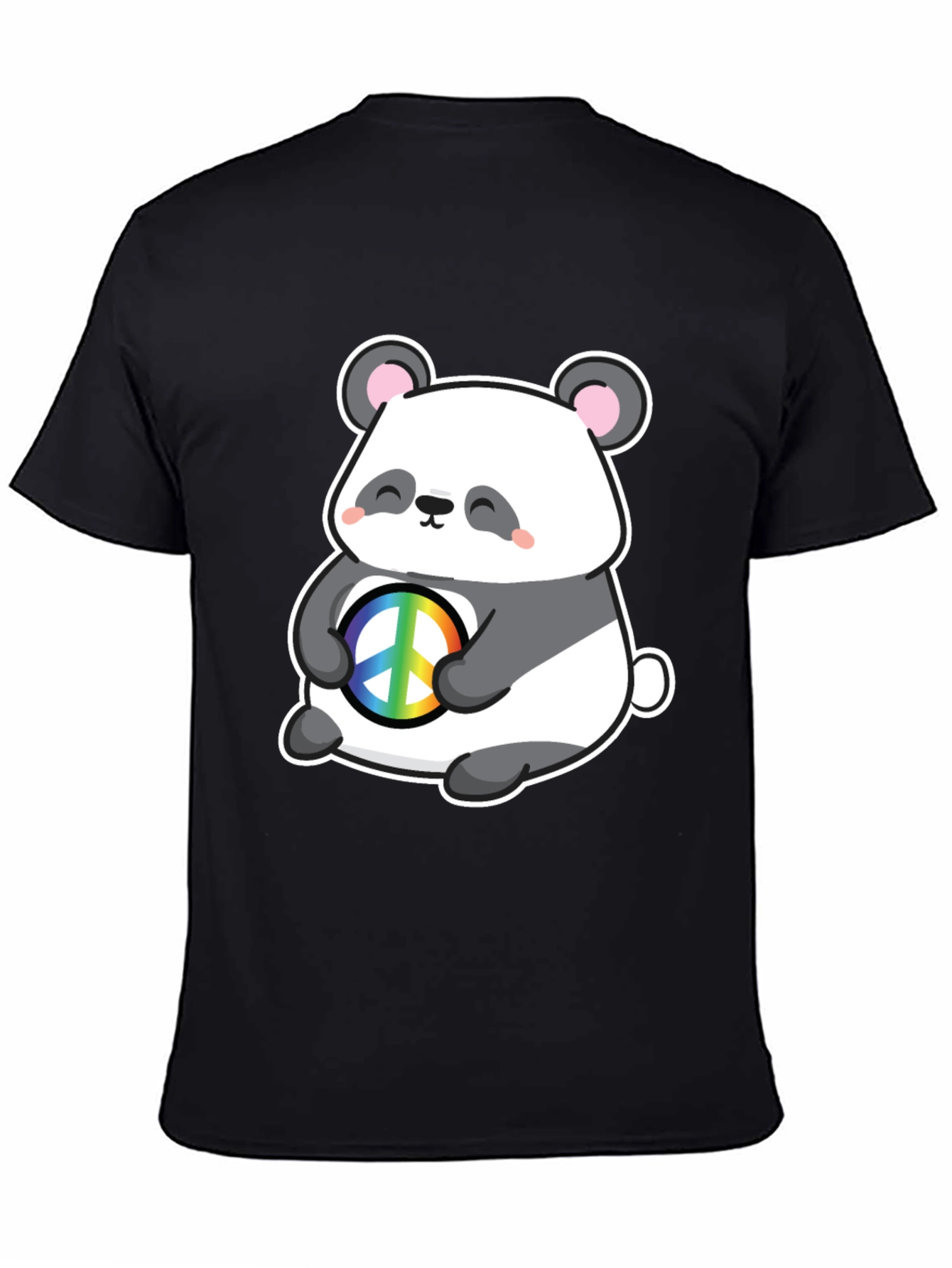 Panda Peace T-Shirt - Cute Graphic Tee