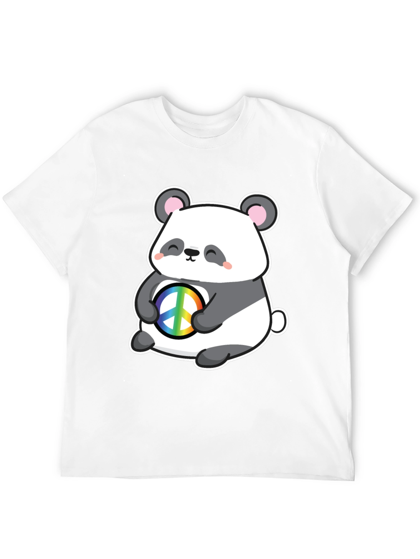 Panda Peace T-Shirt - Cute Graphic Tee