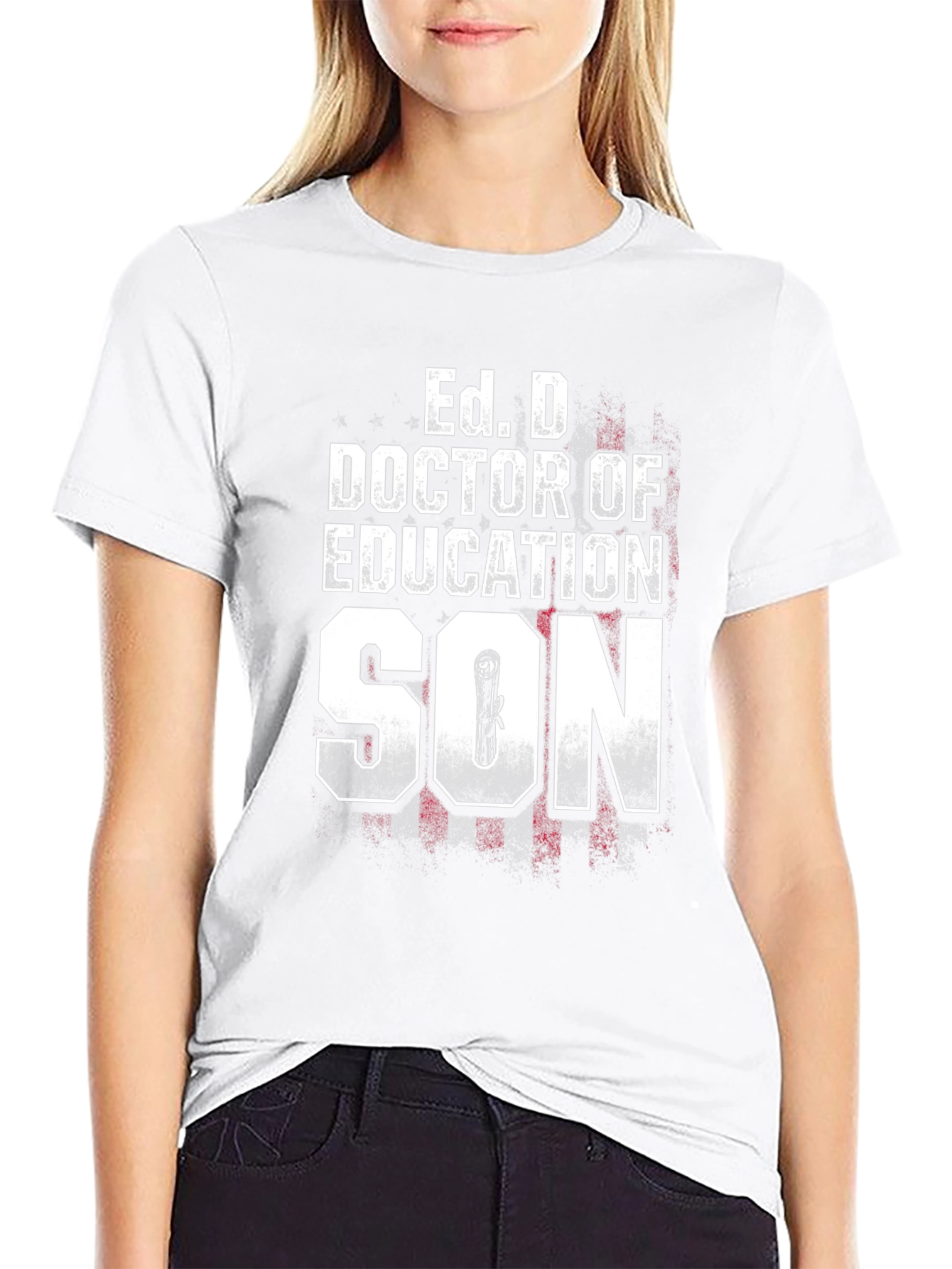 Ed. D Doctor of Education Son Graphic T-Shirt
