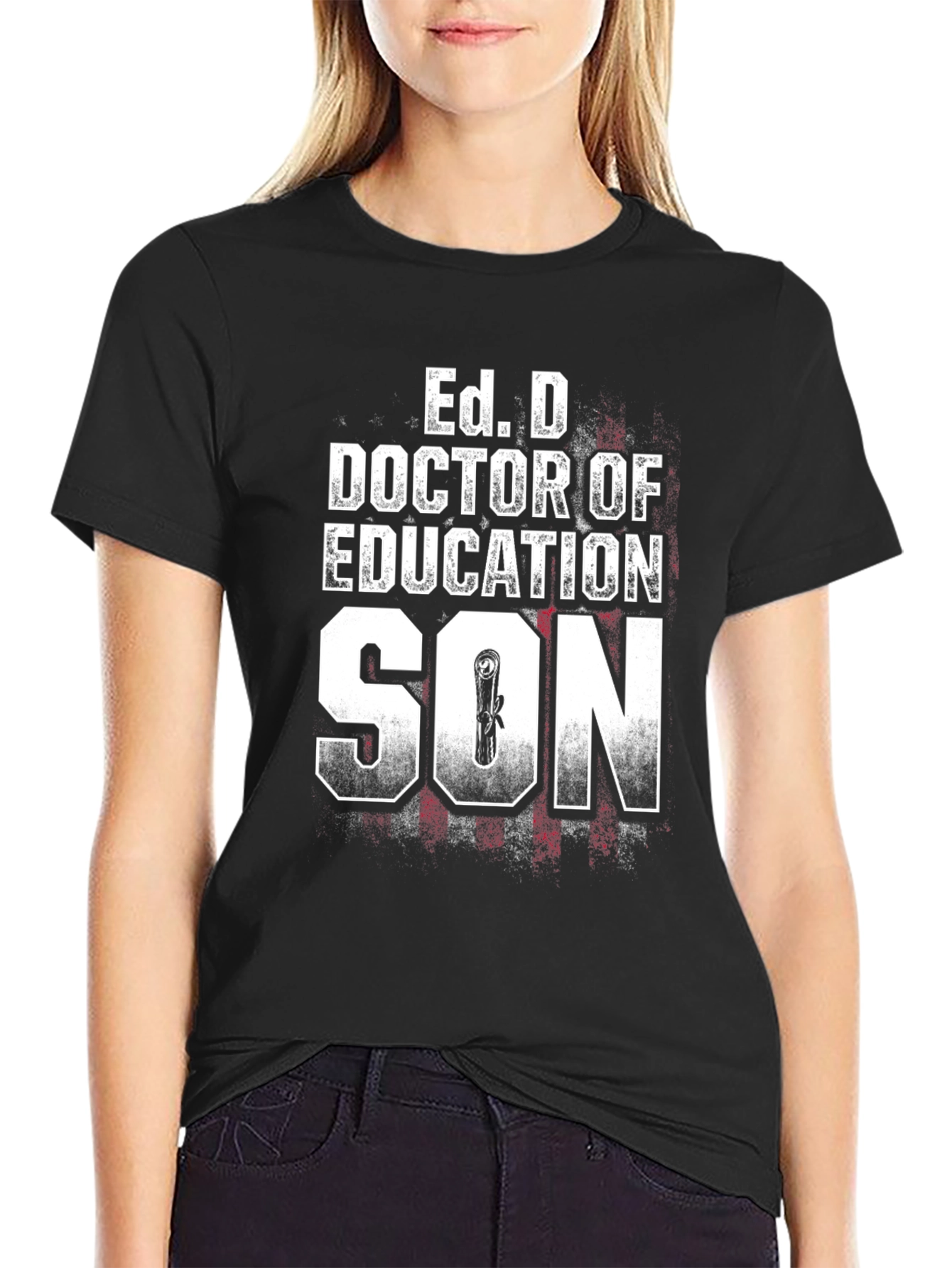 Ed. D Doctor of Education Son Graphic T-Shirt