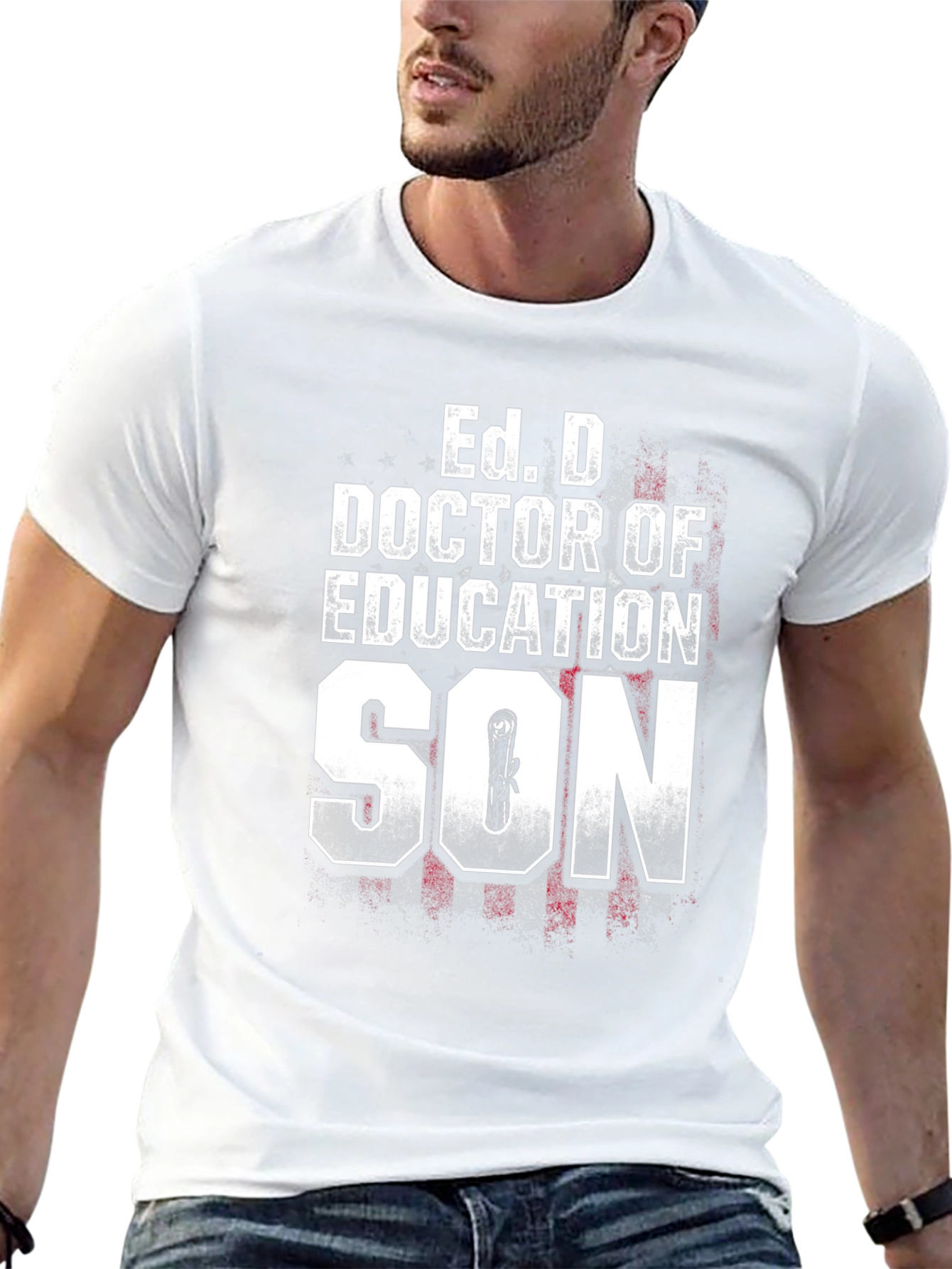 Ed. D Doctor of Education Son Graphic T-Shirt