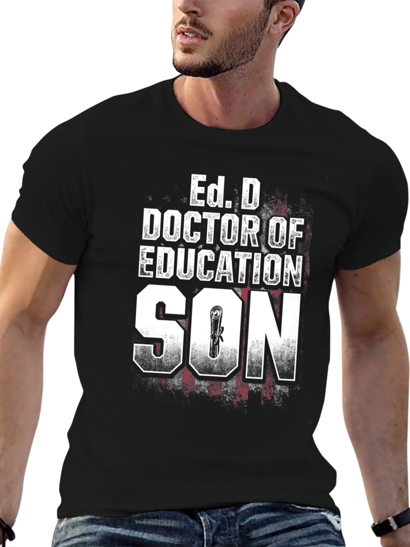 Ed. D Doctor of Education Son Graphic T-Shirt