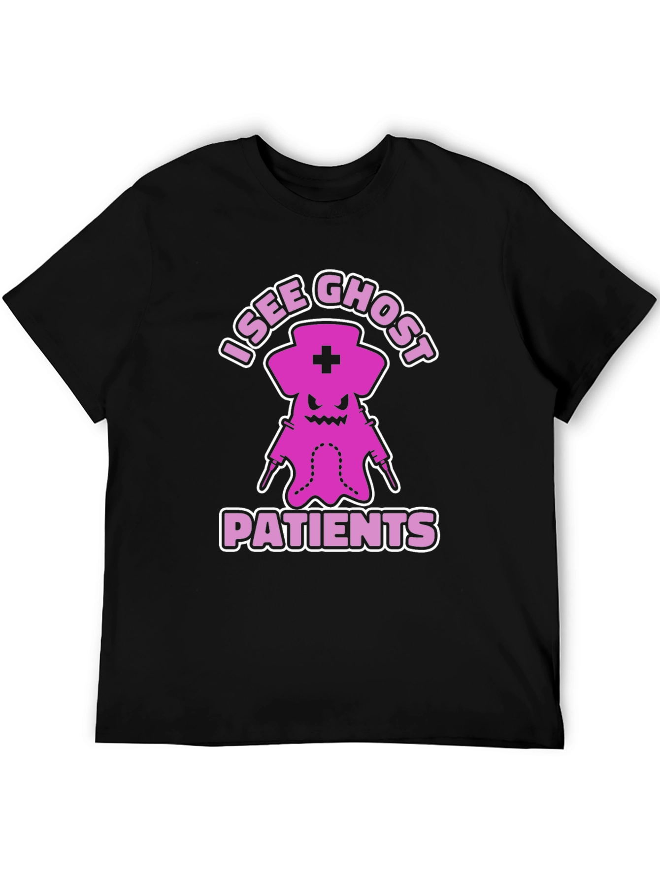 I See Ghost Patients Graphic T-Shirt