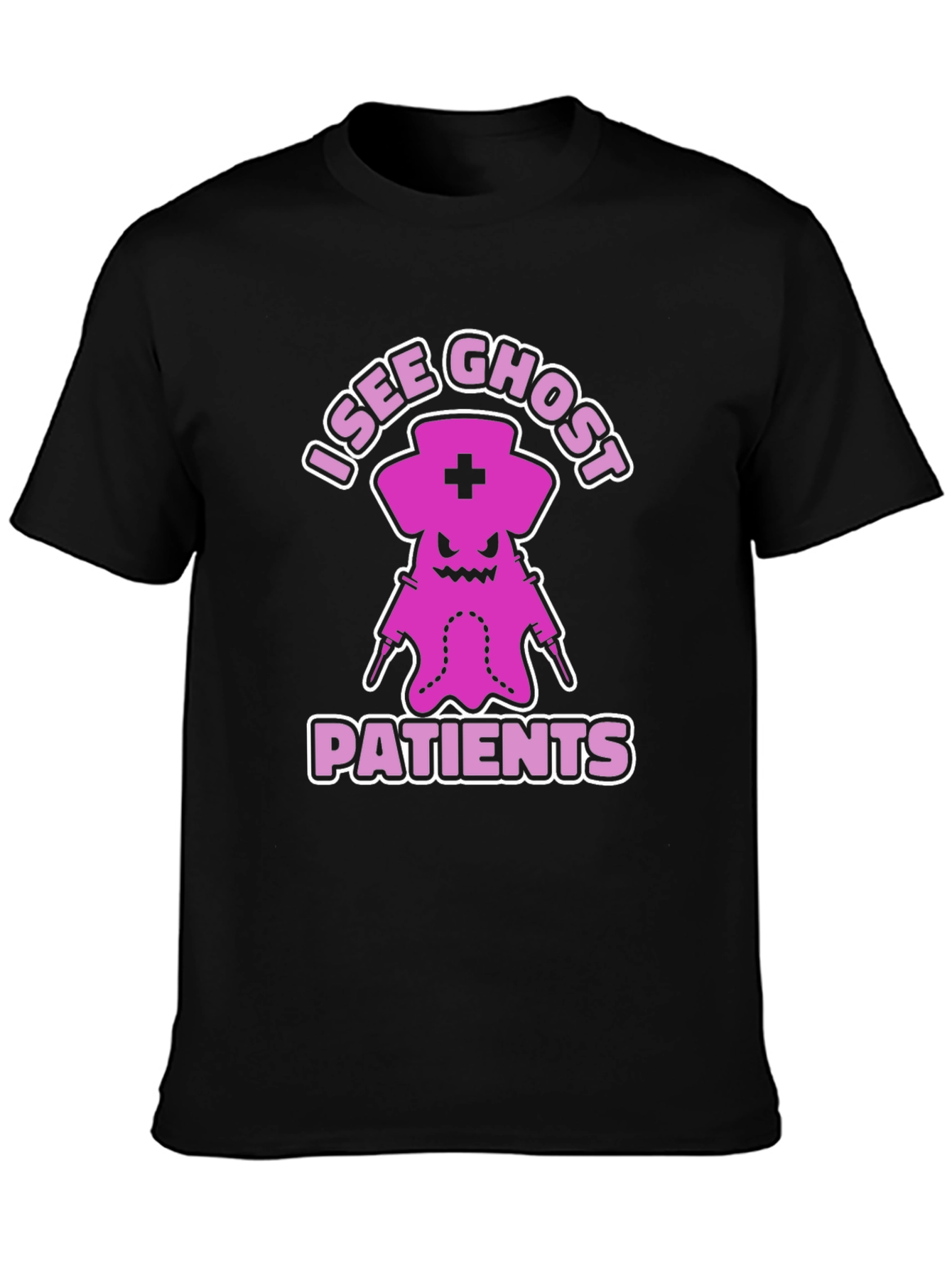 I See Ghost Patients Graphic T-Shirt