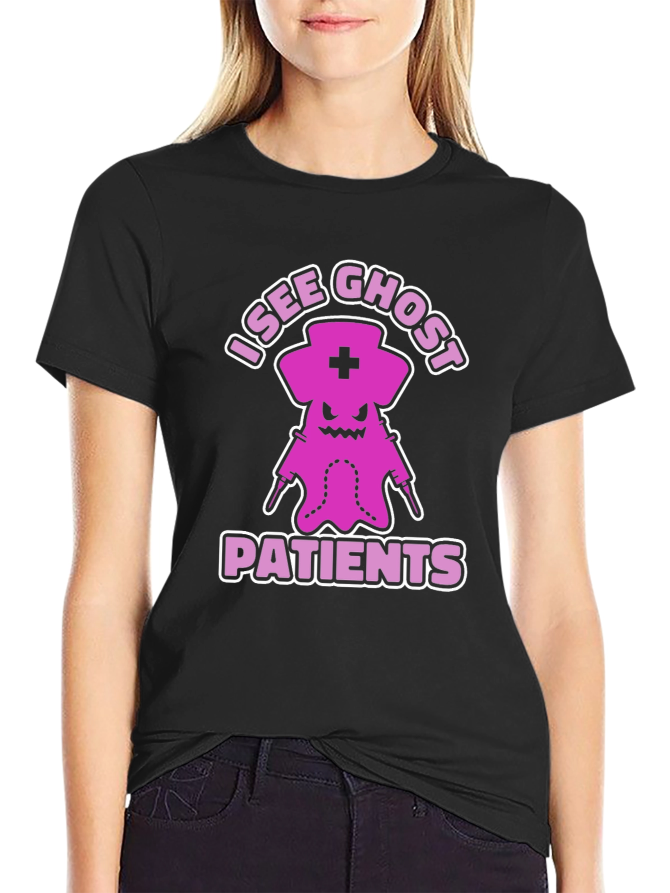 I See Ghost Patients Graphic T-Shirt
