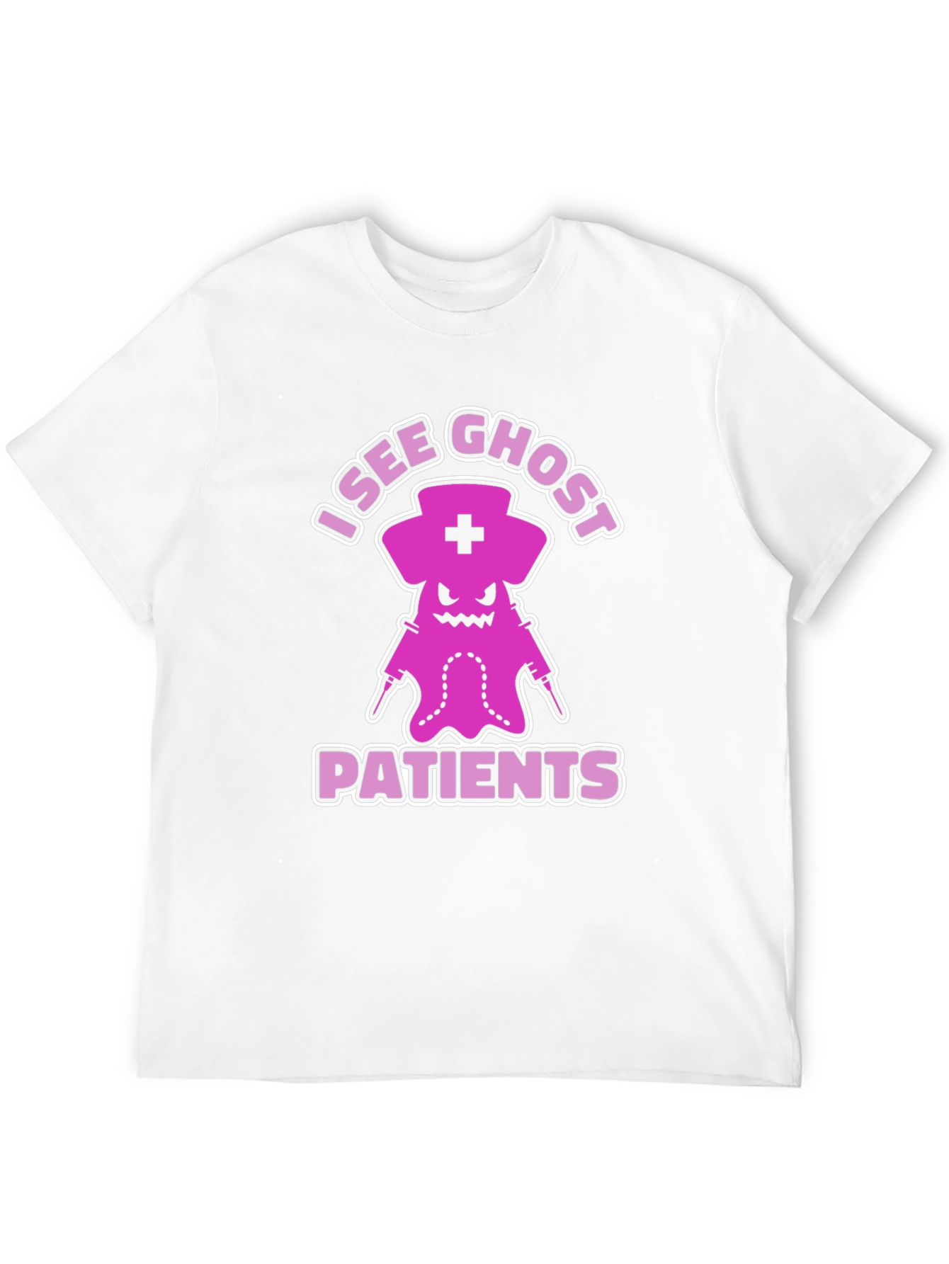 I See Ghost Patients Graphic T-Shirt