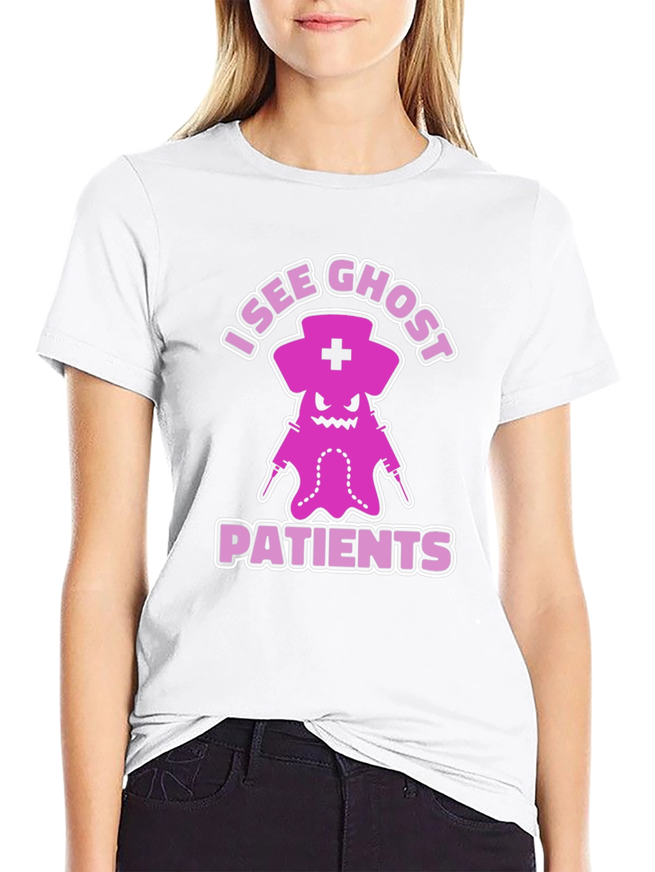 I See Ghost Patients Graphic T-Shirt
