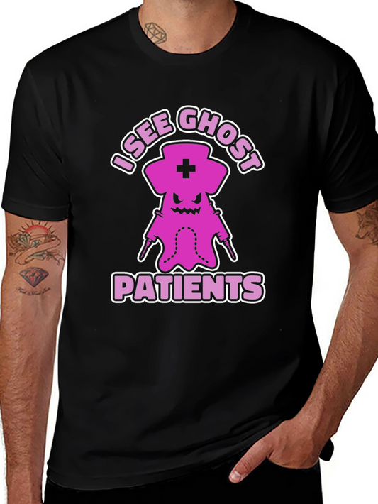 I See Ghost Patients Graphic T-Shirt