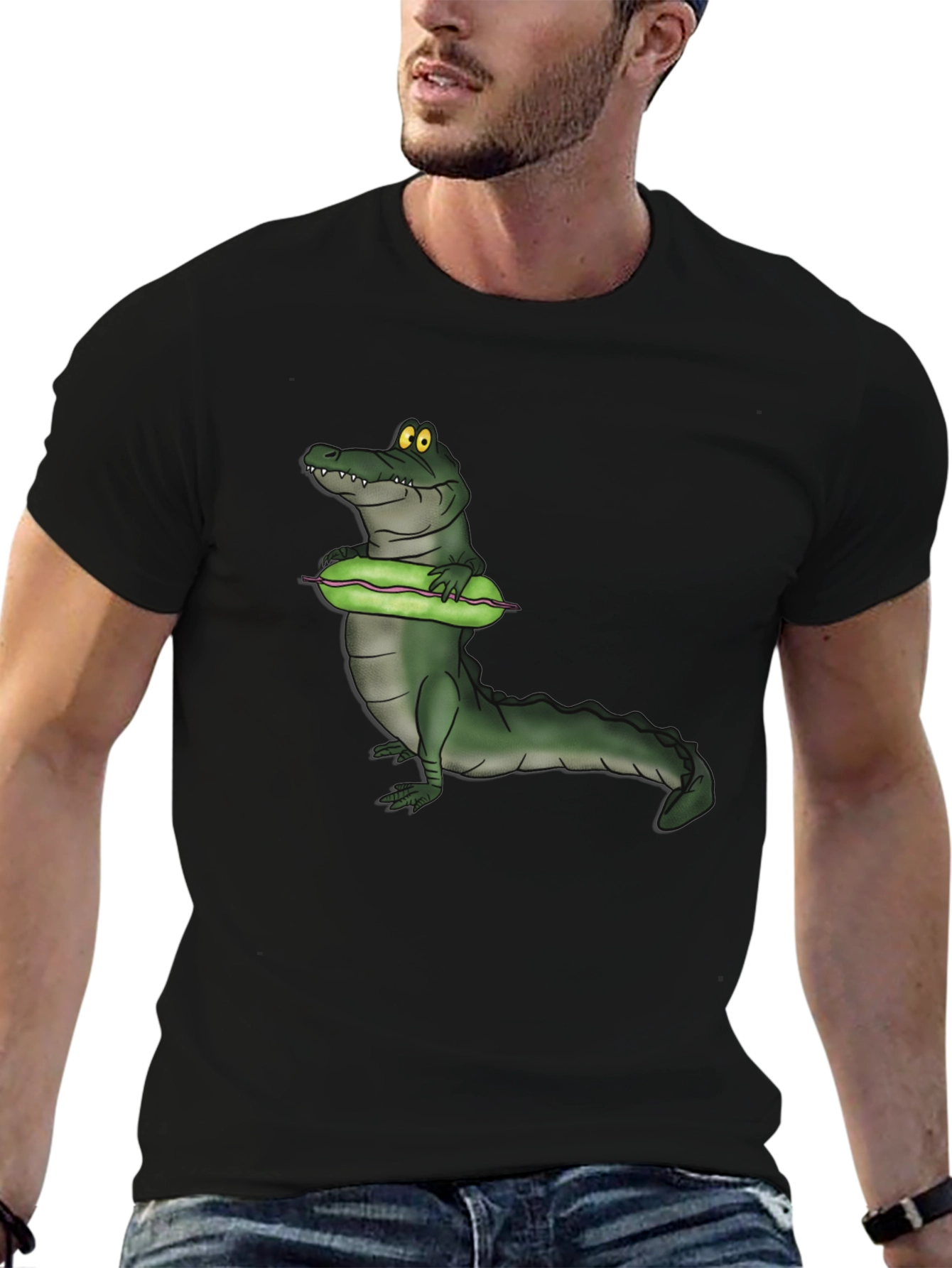 Crocodile Cucumber T-Shirt - Funny Graphic Tee