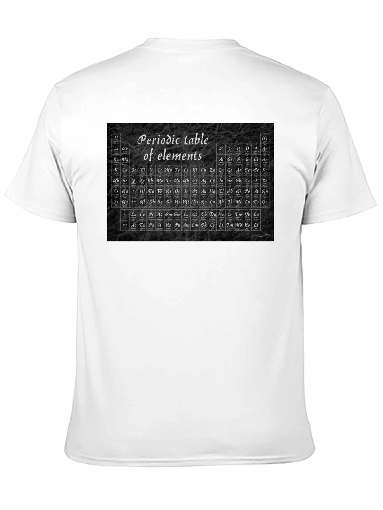 Periodic Table of Elements Graphic T-Shirt