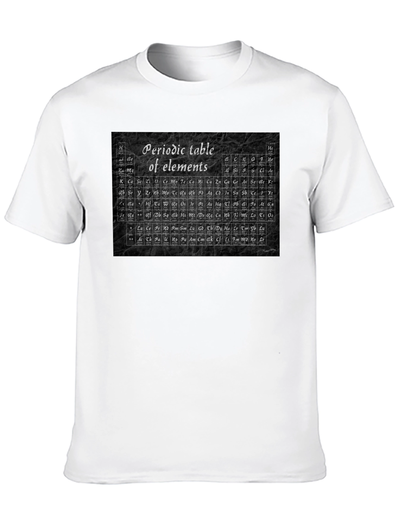 Periodic Table of Elements Graphic T-Shirt