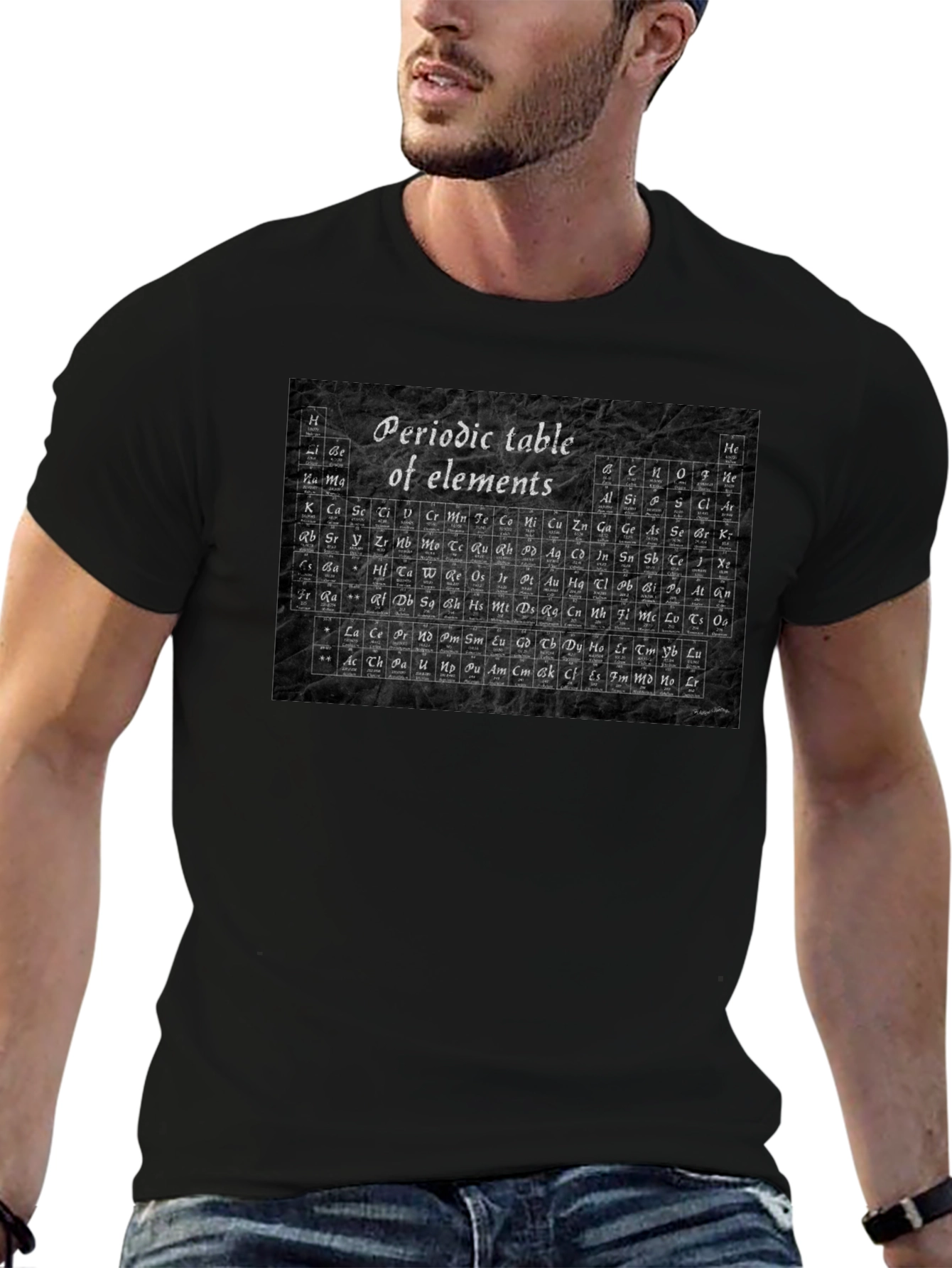 Periodic Table of Elements Graphic T-Shirt