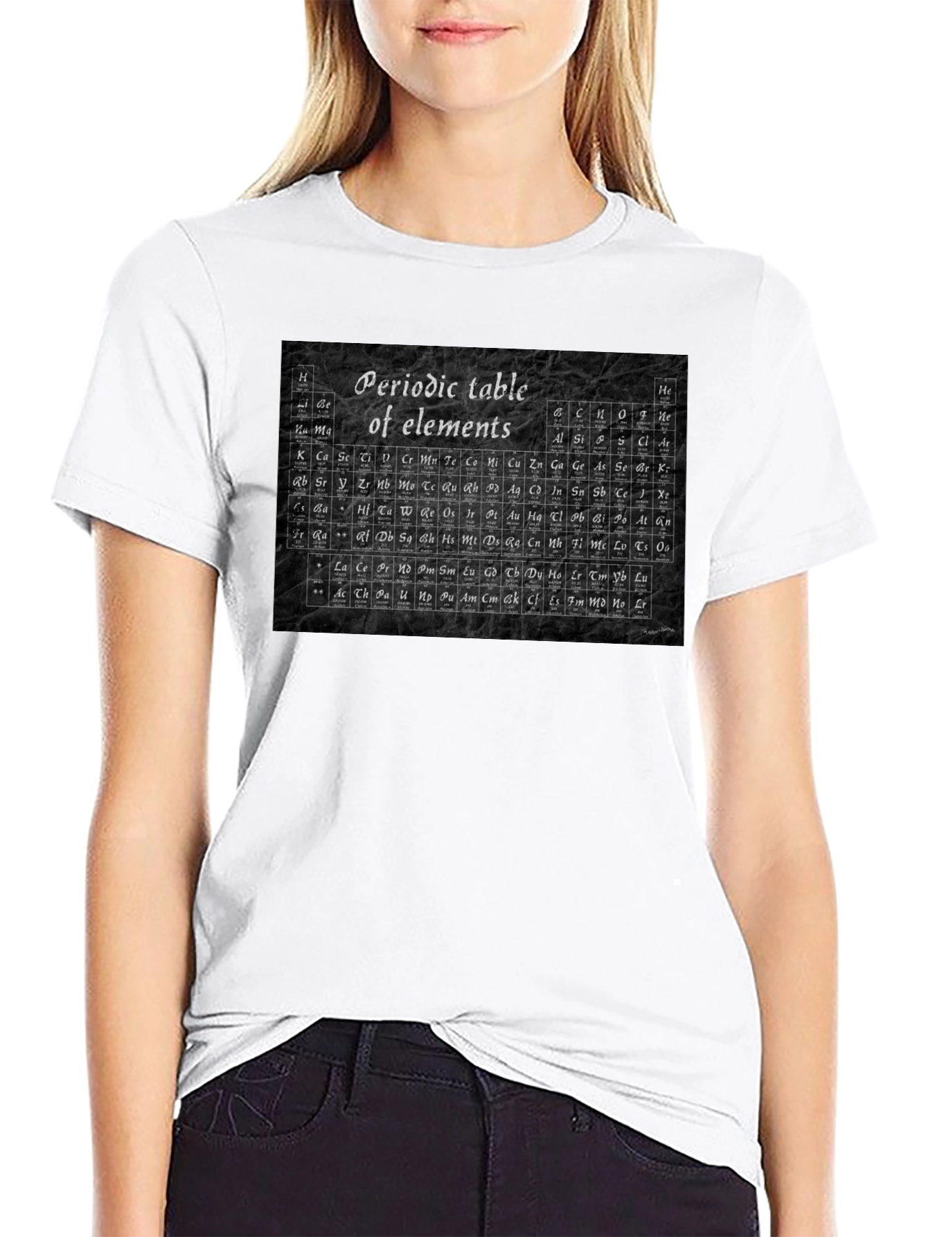 Periodic Table of Elements Graphic T-Shirt