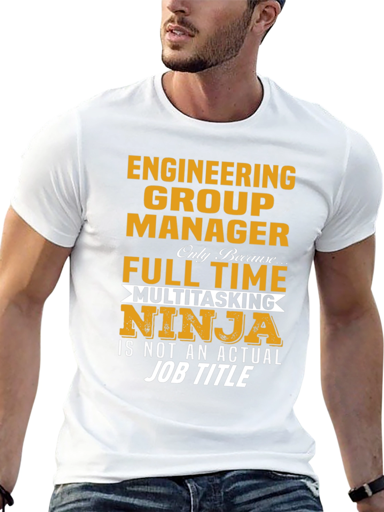 Engineering Group Manager Full Time Multitasking Ninja T-Shirt