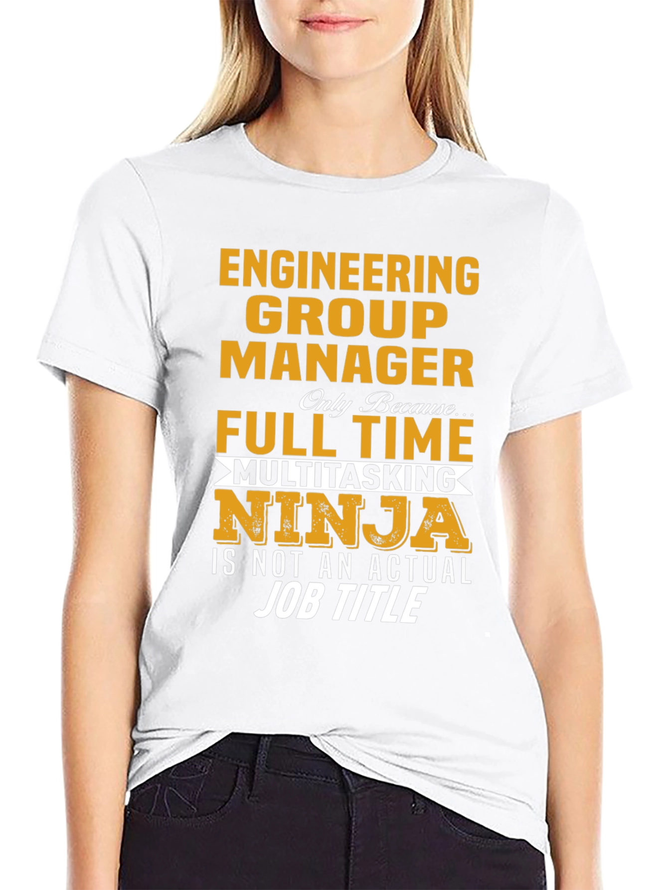 Engineering Group Manager Full Time Multitasking Ninja T-Shirt
