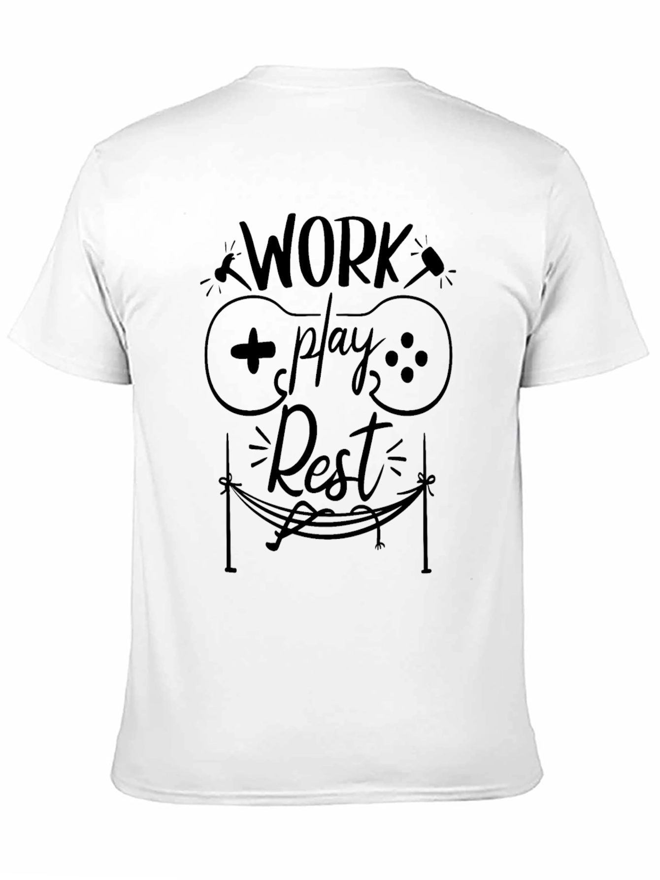 Work Play Rest Graphic Tee