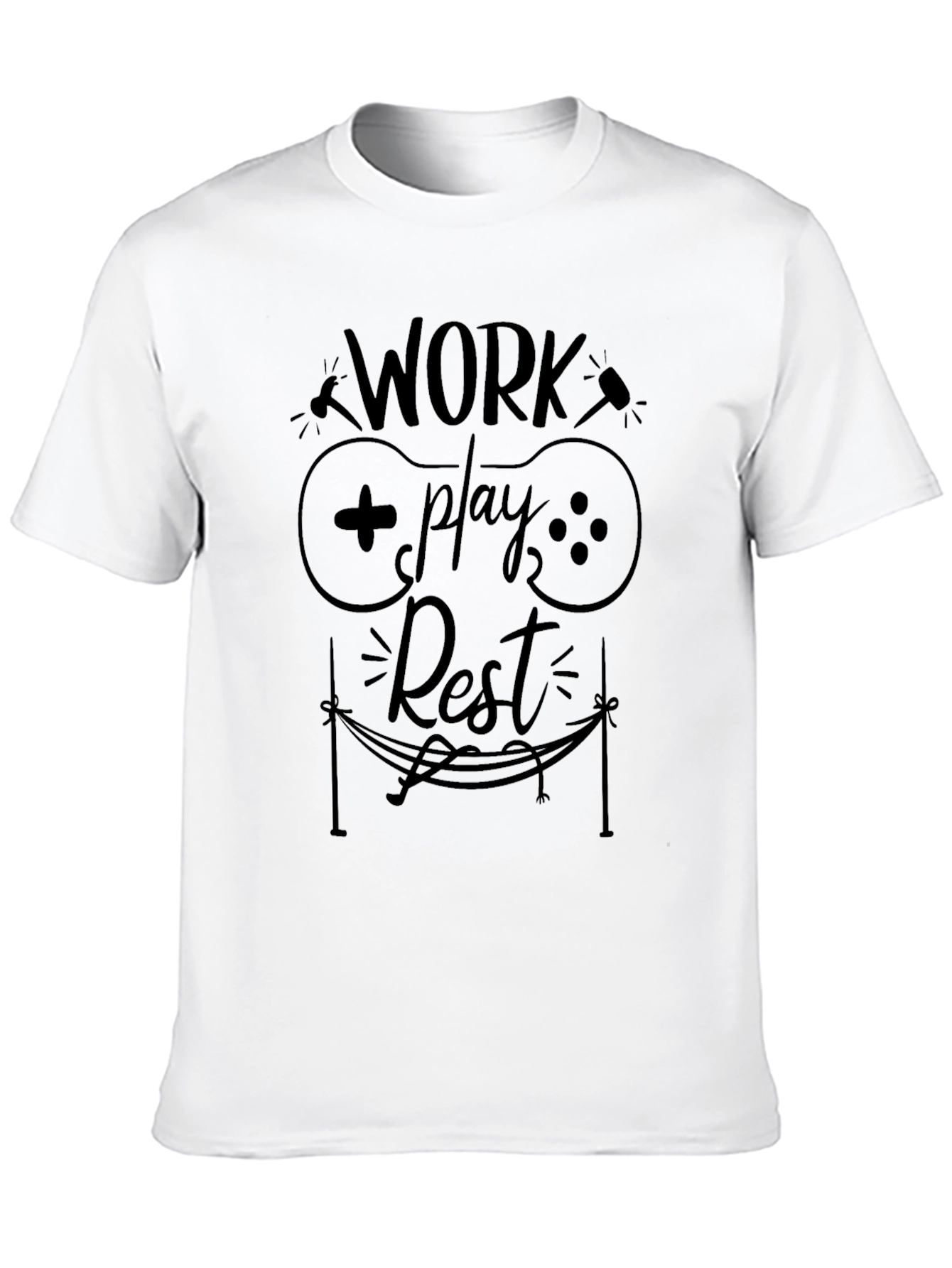 Work Play Rest Graphic Tee