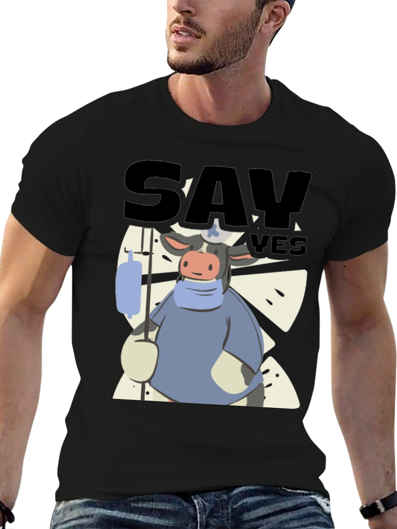 Say Yes Cow T-Shirt