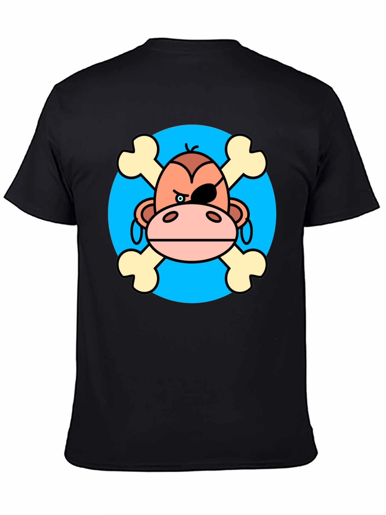 Pirate Monkey Graphic T-Shirt
