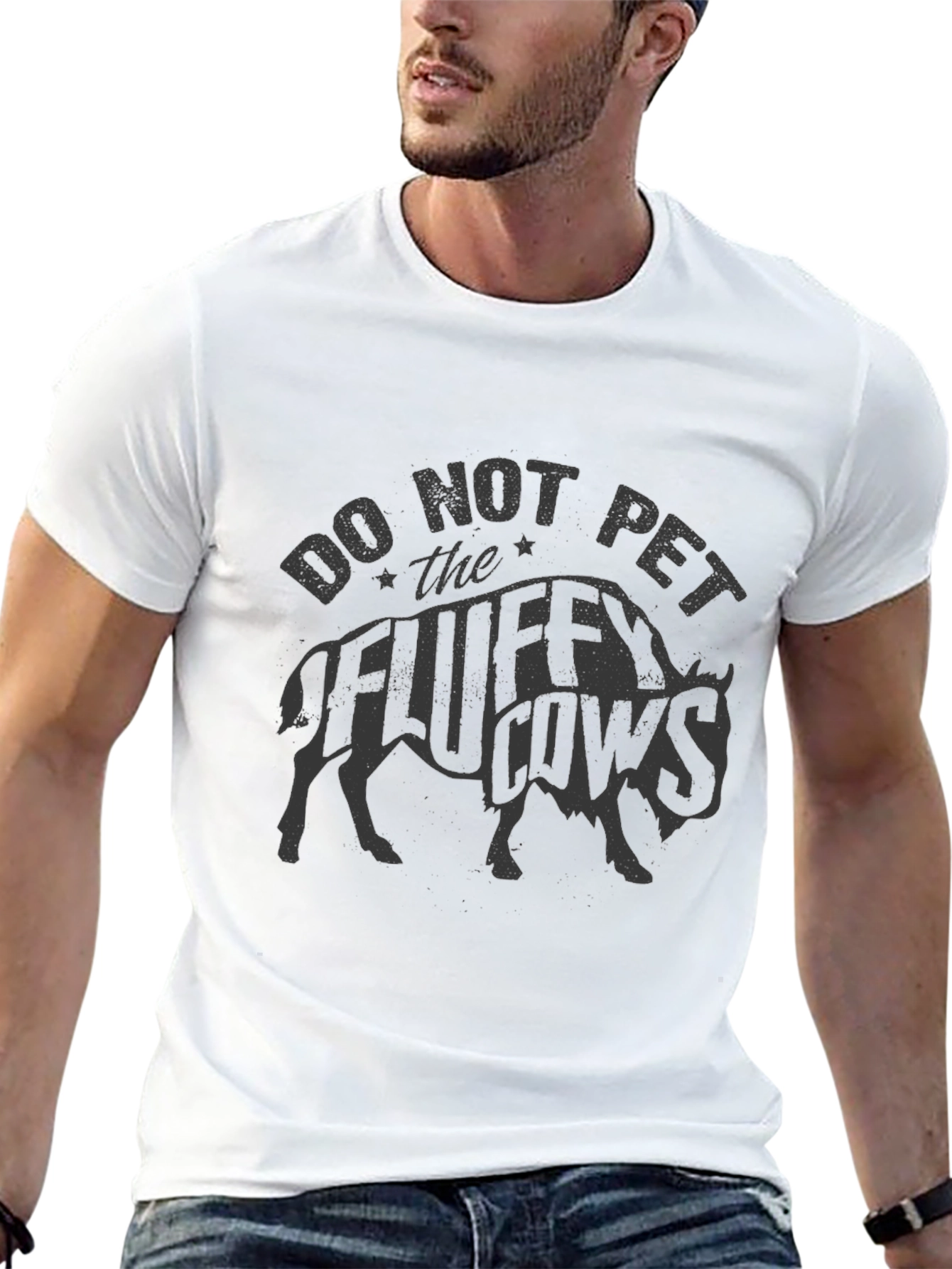 Do Not Pet the Fluffy Cows T-Shirt