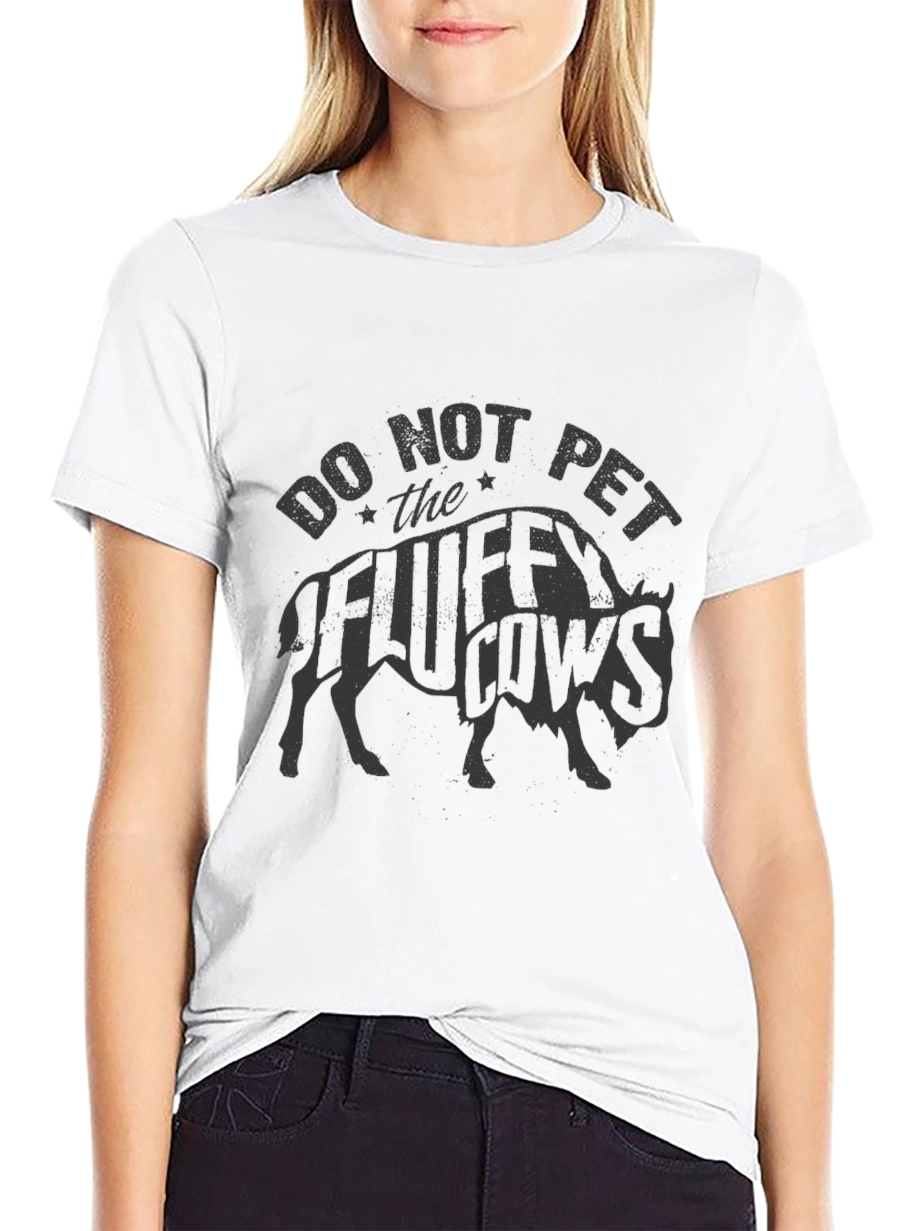 Do Not Pet the Fluffy Cows T-Shirt
