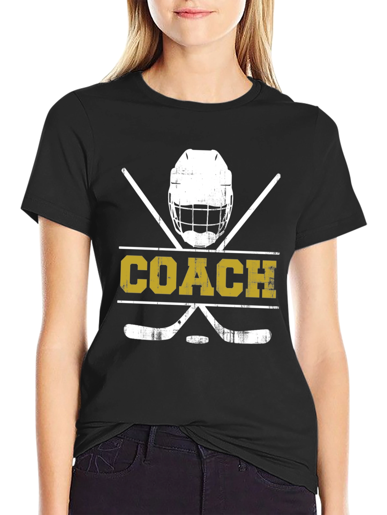 Hockey Coach T-Shirt - Perfect for Dedicated Coaches