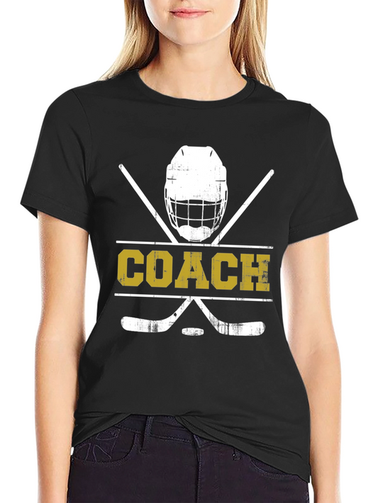 Hockey Coach T-Shirt - Perfect for Dedicated Coaches