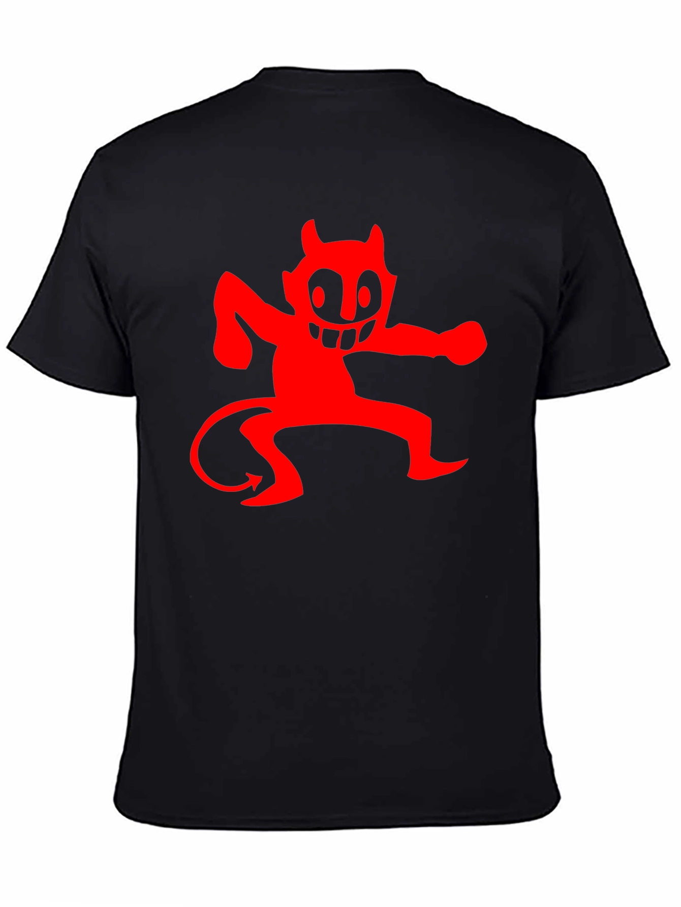 Red Devil Graphic Black T-Shirt