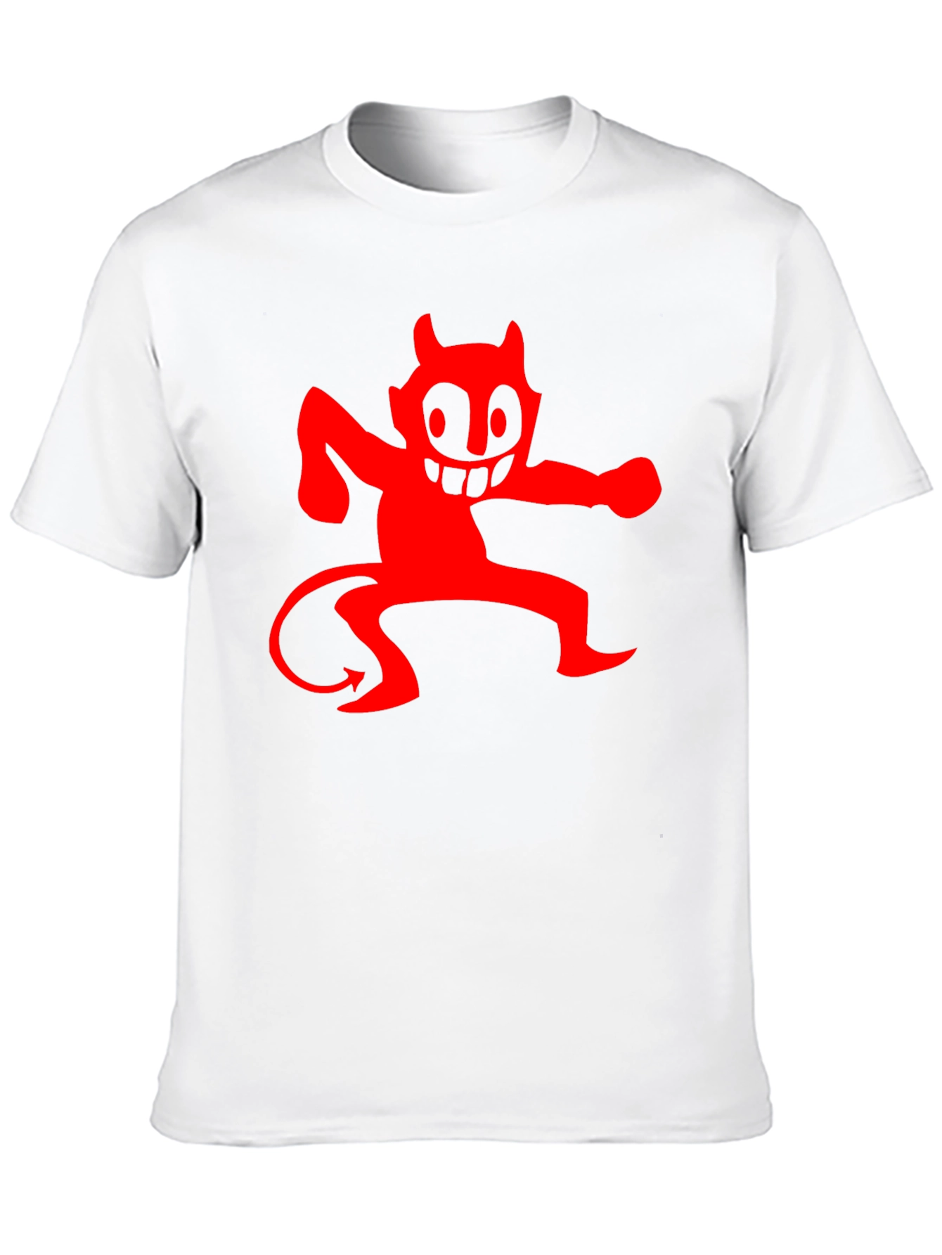 Red Devil Graphic Black T-Shirt