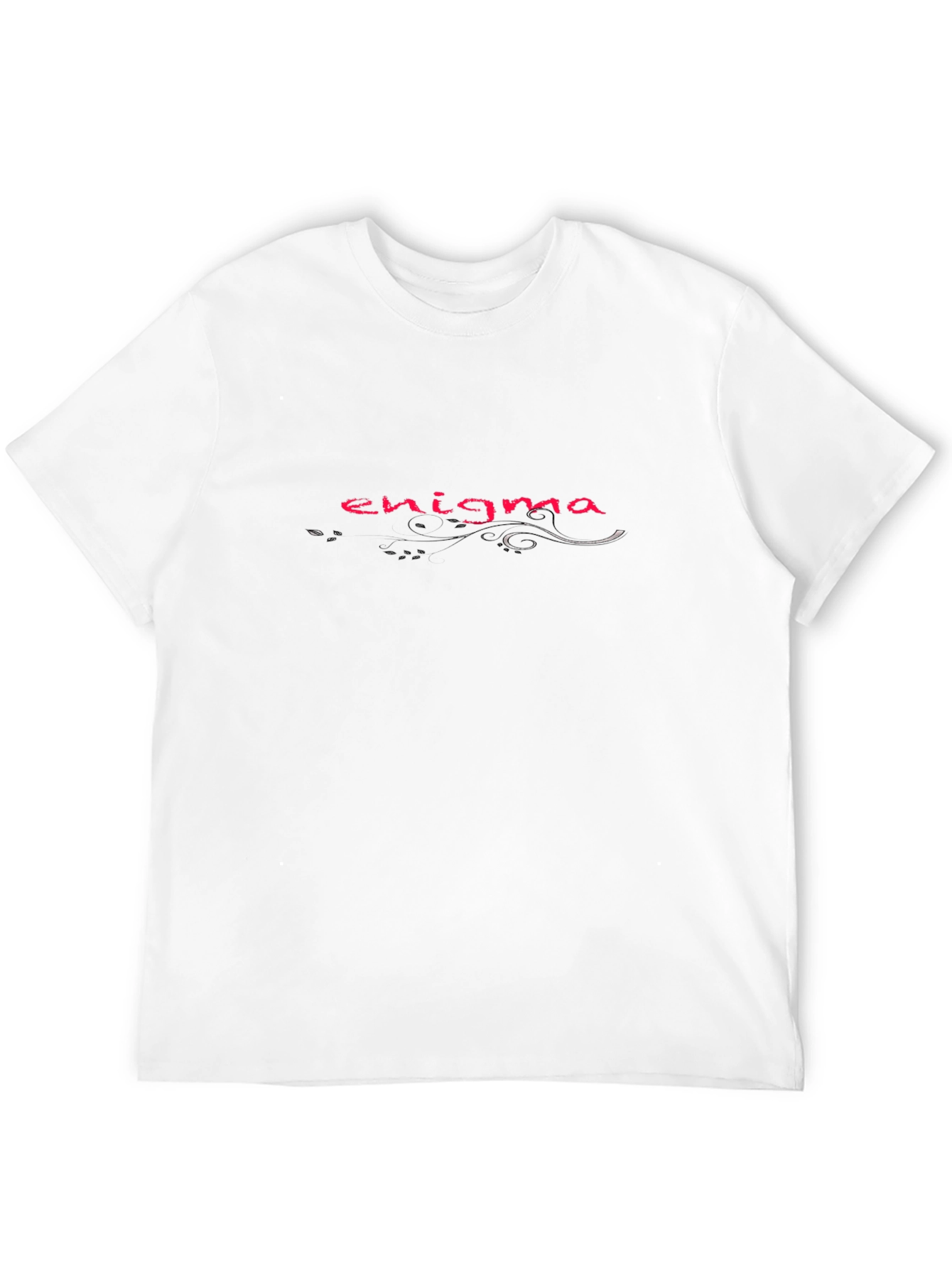 Enigma Graphic Black T-Shirt