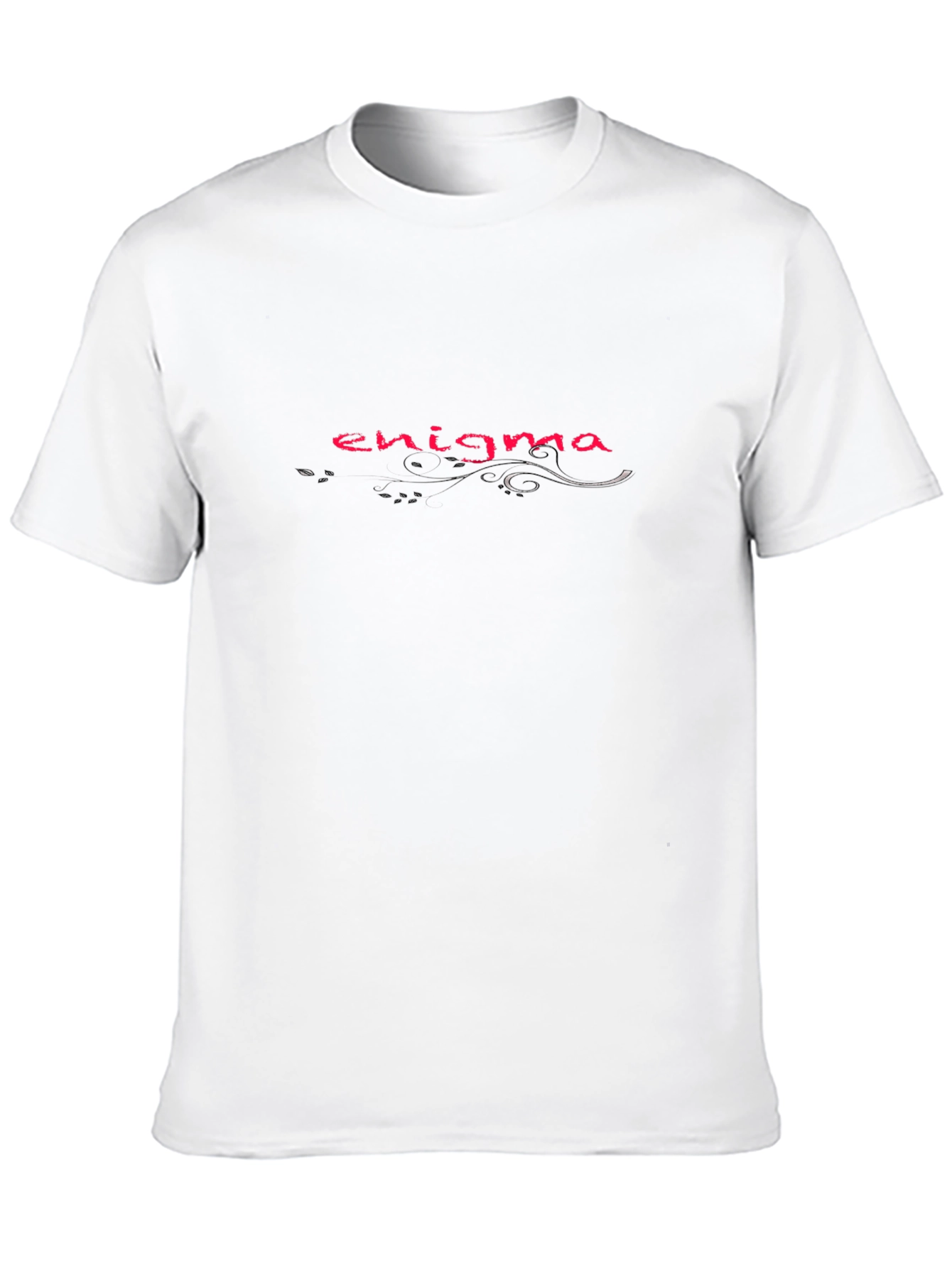 Enigma Graphic Black T-Shirt