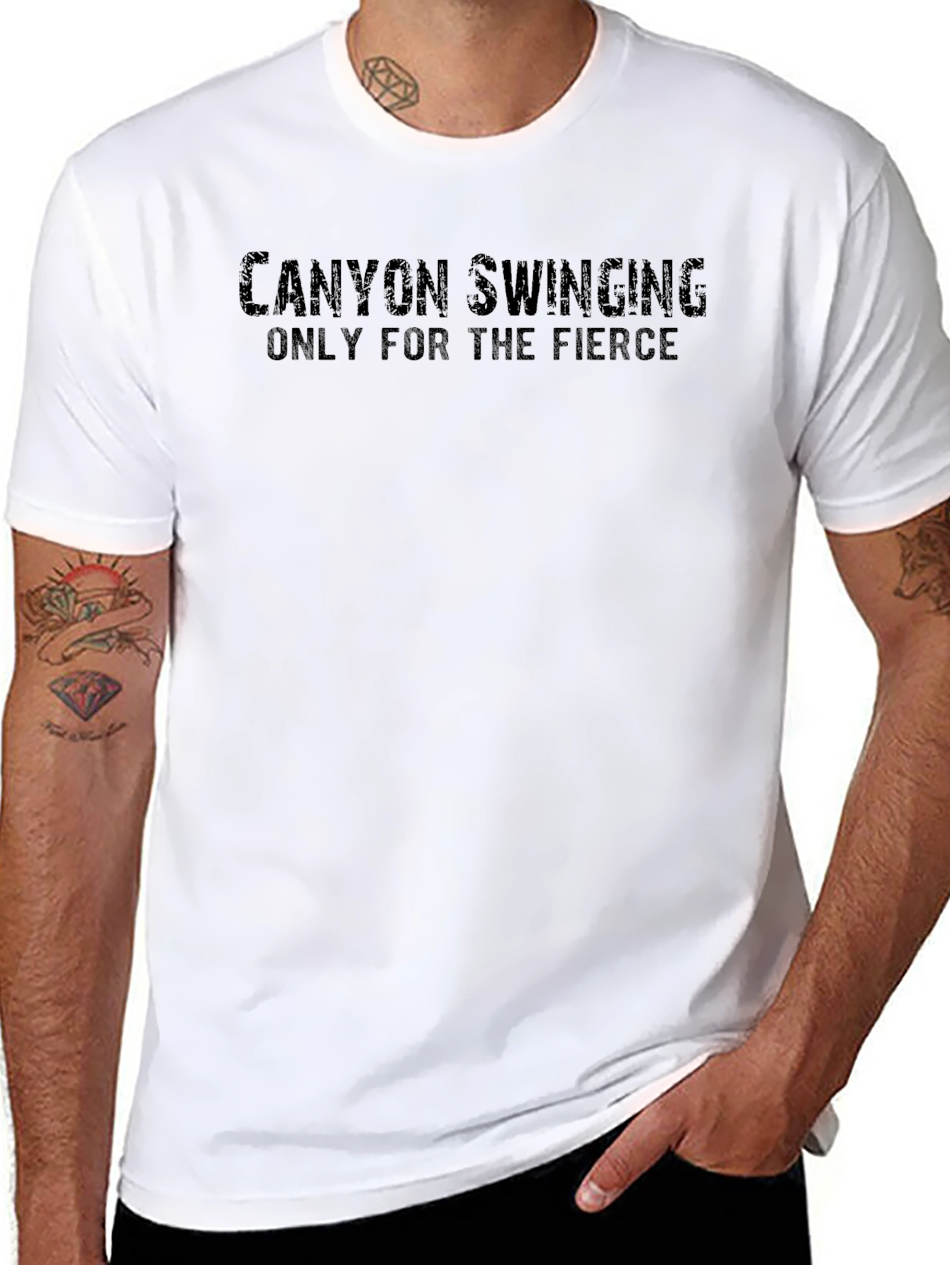Canyon Swinging T-Shirt - Only for the Fierce
