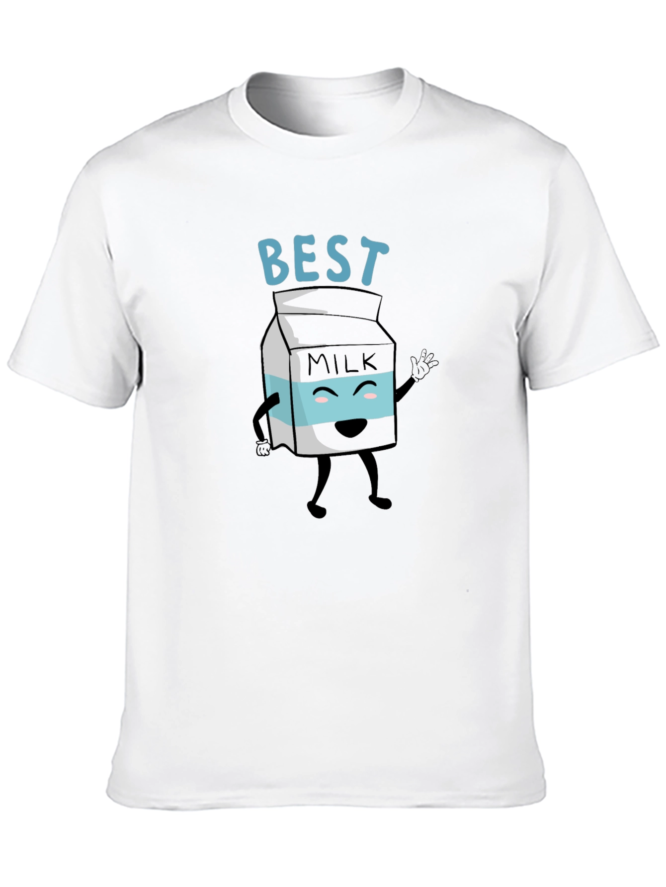 Best Milk Cartoon Graphic Tee